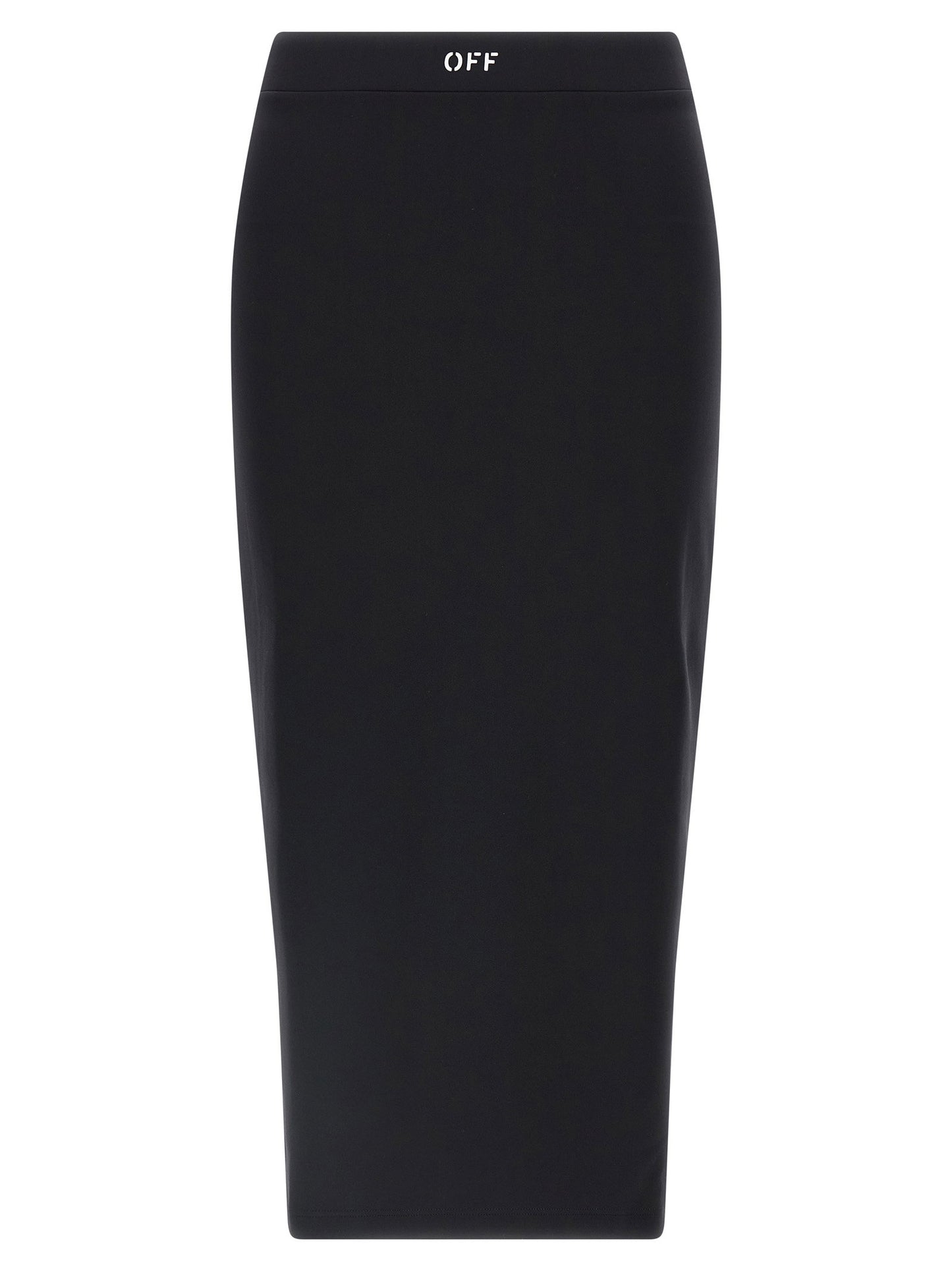 Off White Logo Skirt