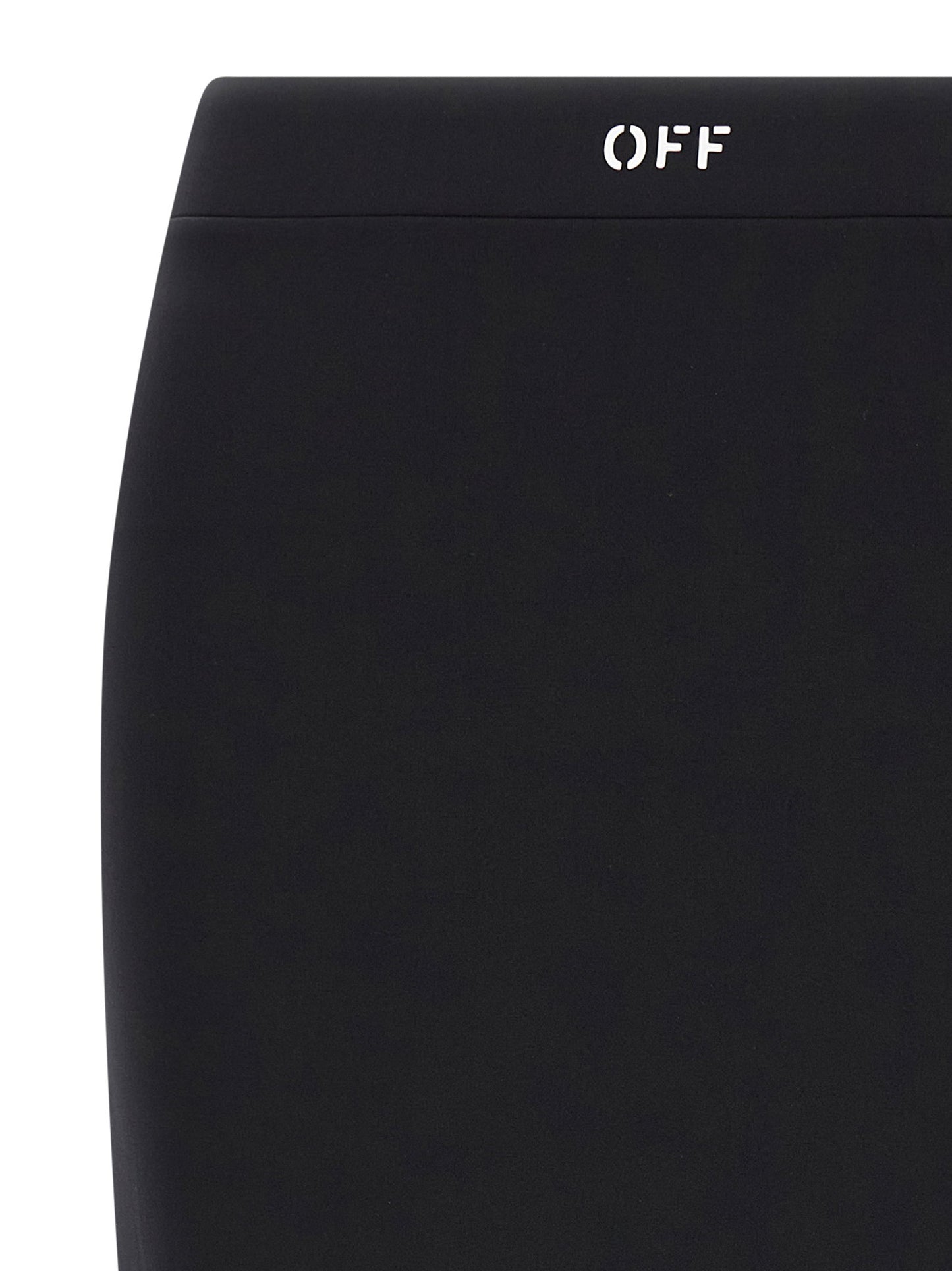 Off White Logo Skirt