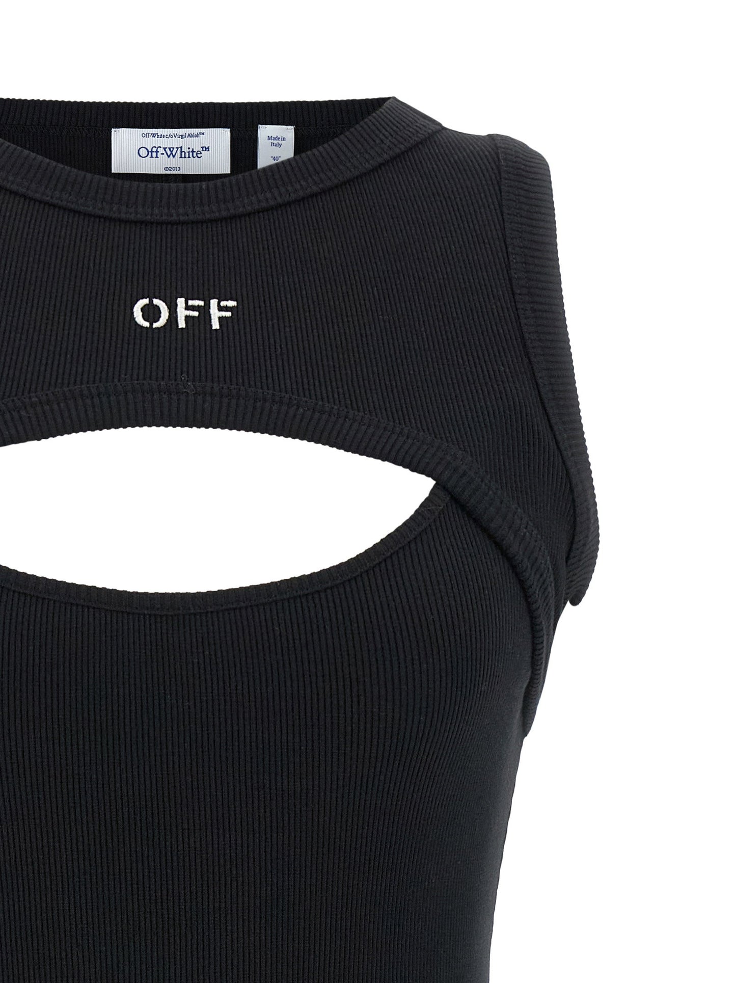 Off White Off Stamp Dress