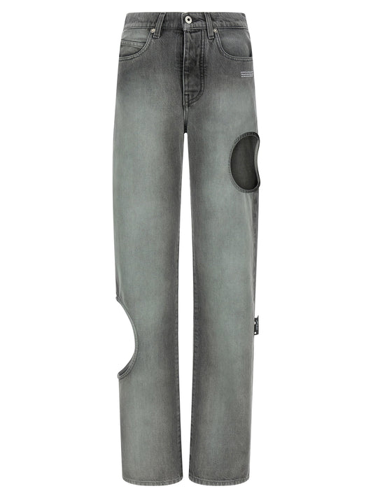 Off White Spray New Meteor Jeans
