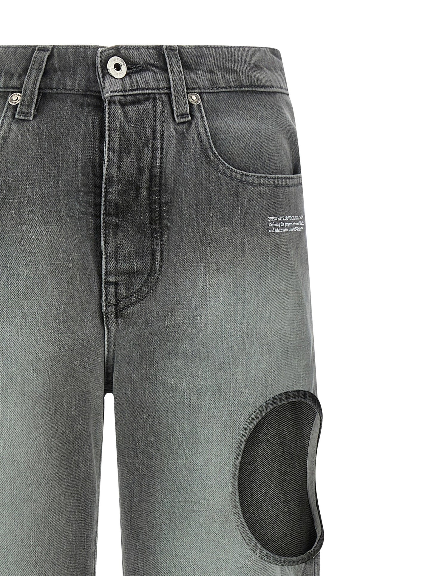 Off White Spray New Meteor Jeans