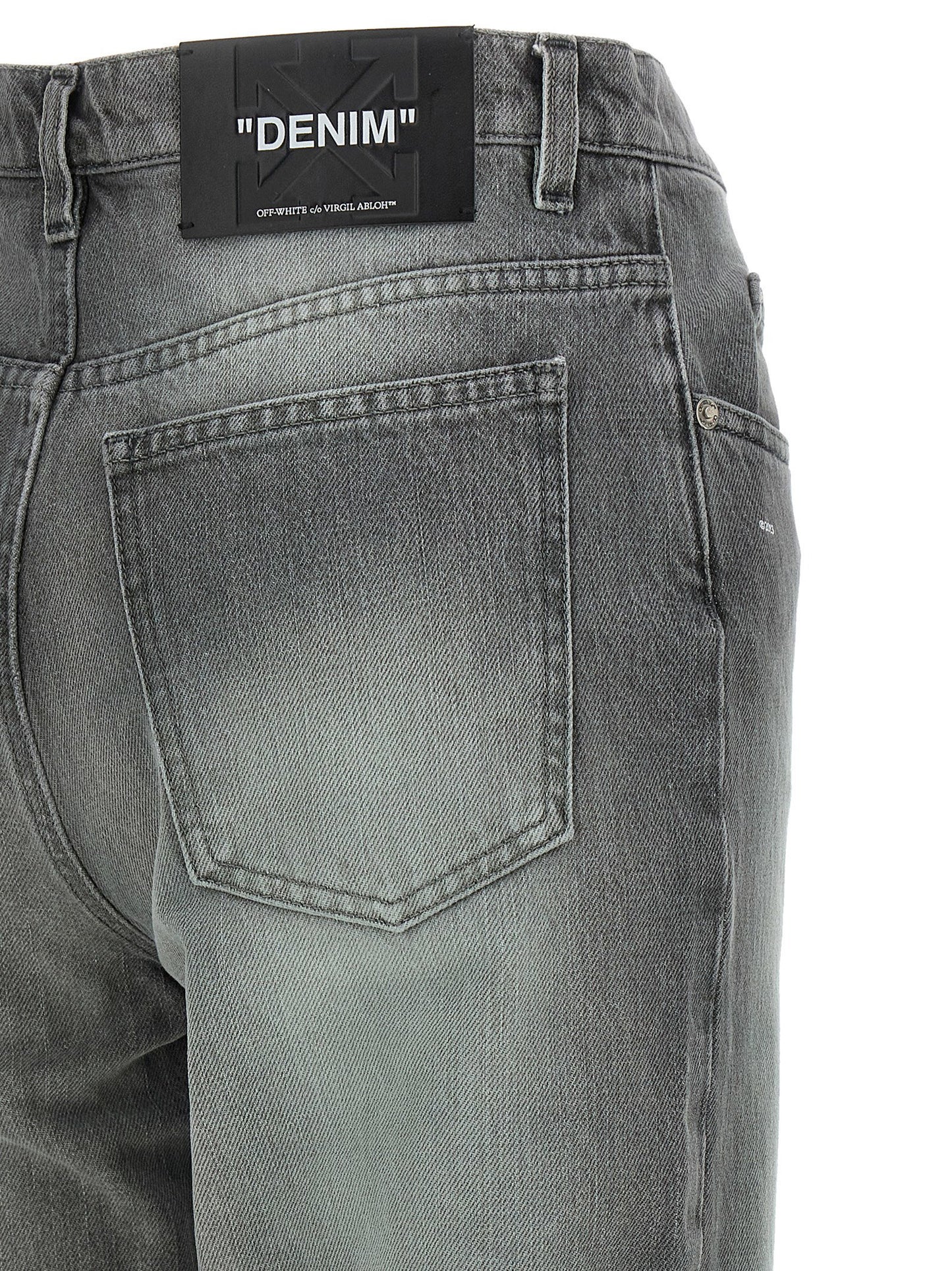 Off White Spray New Meteor Jeans