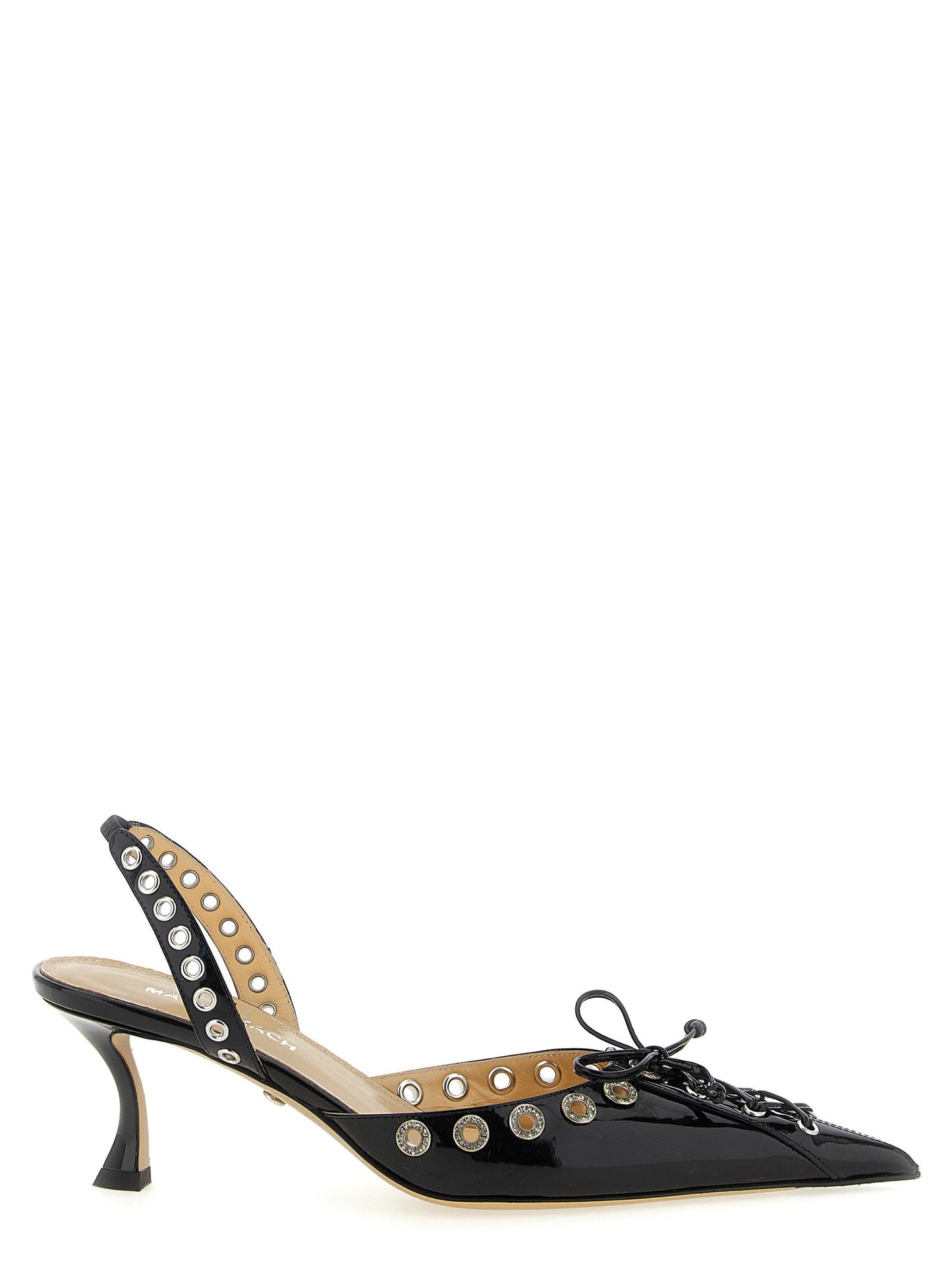 Mach & Mach Crystalized Corset Slingback