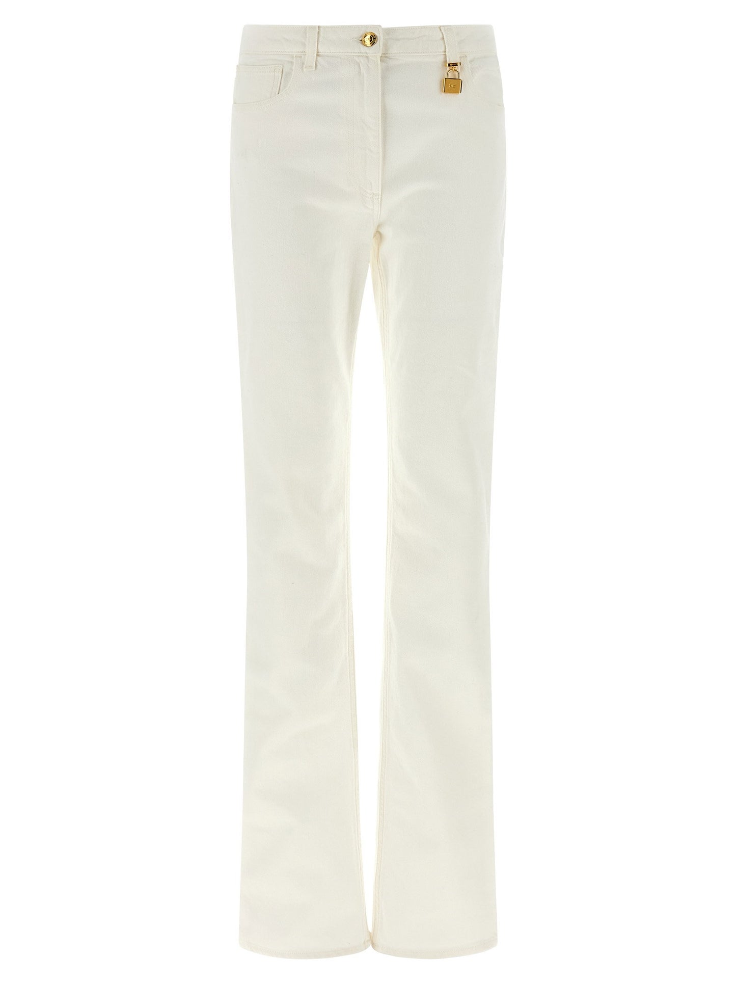 Elisabetta Franchi Jewel Padlock Jeans