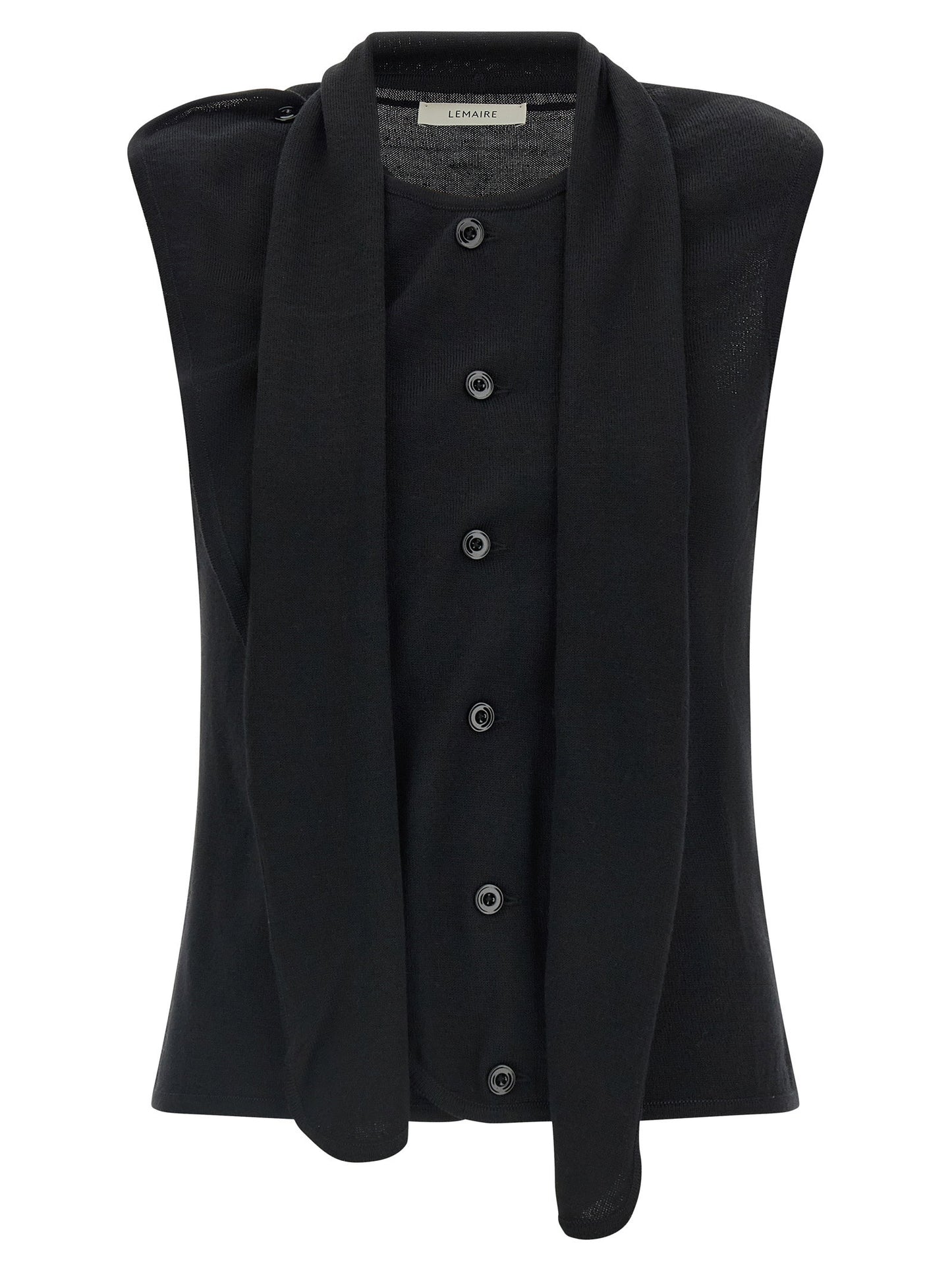 Lemaire Draped Panel Vest