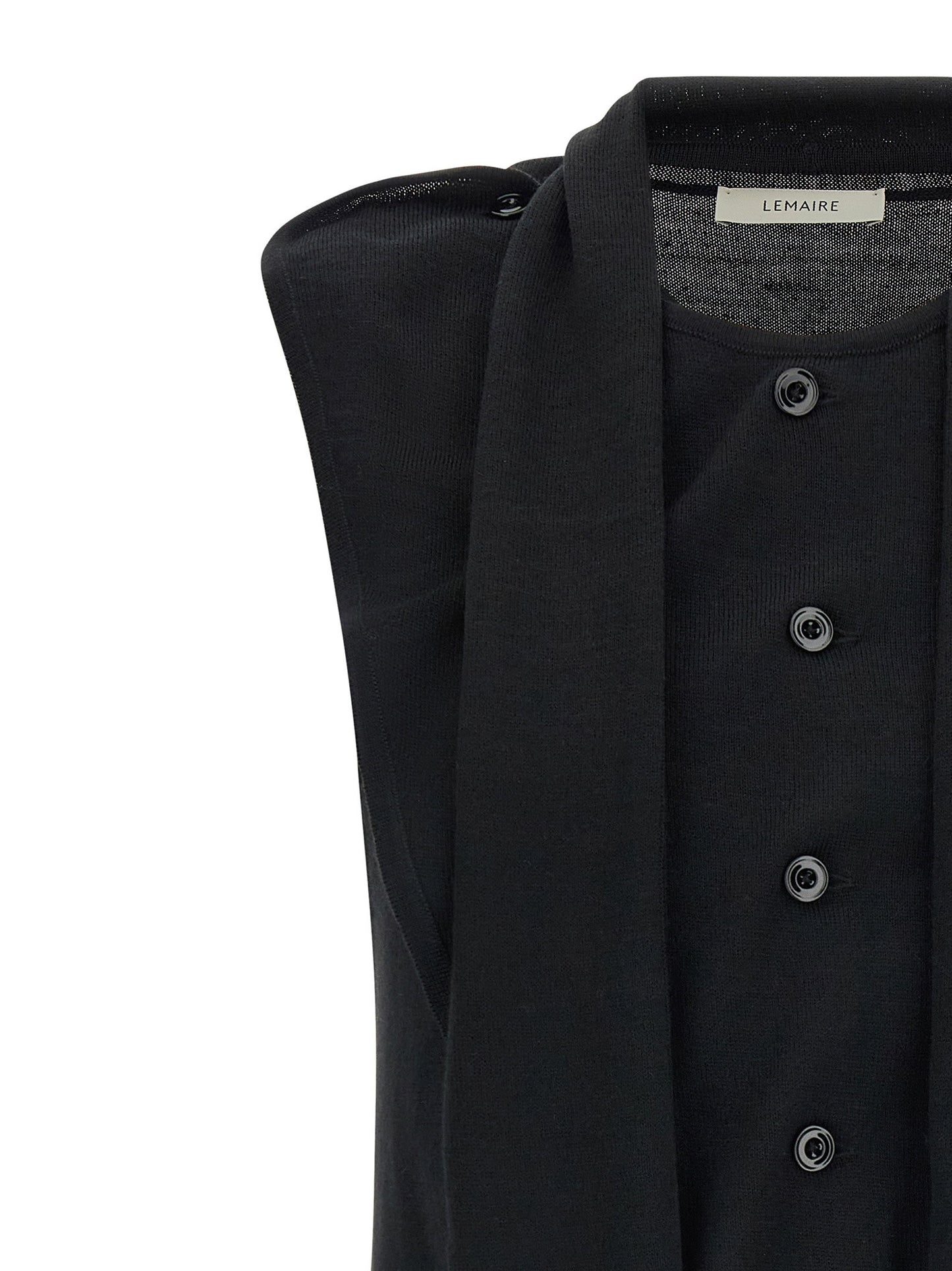 Lemaire Draped Panel Vest