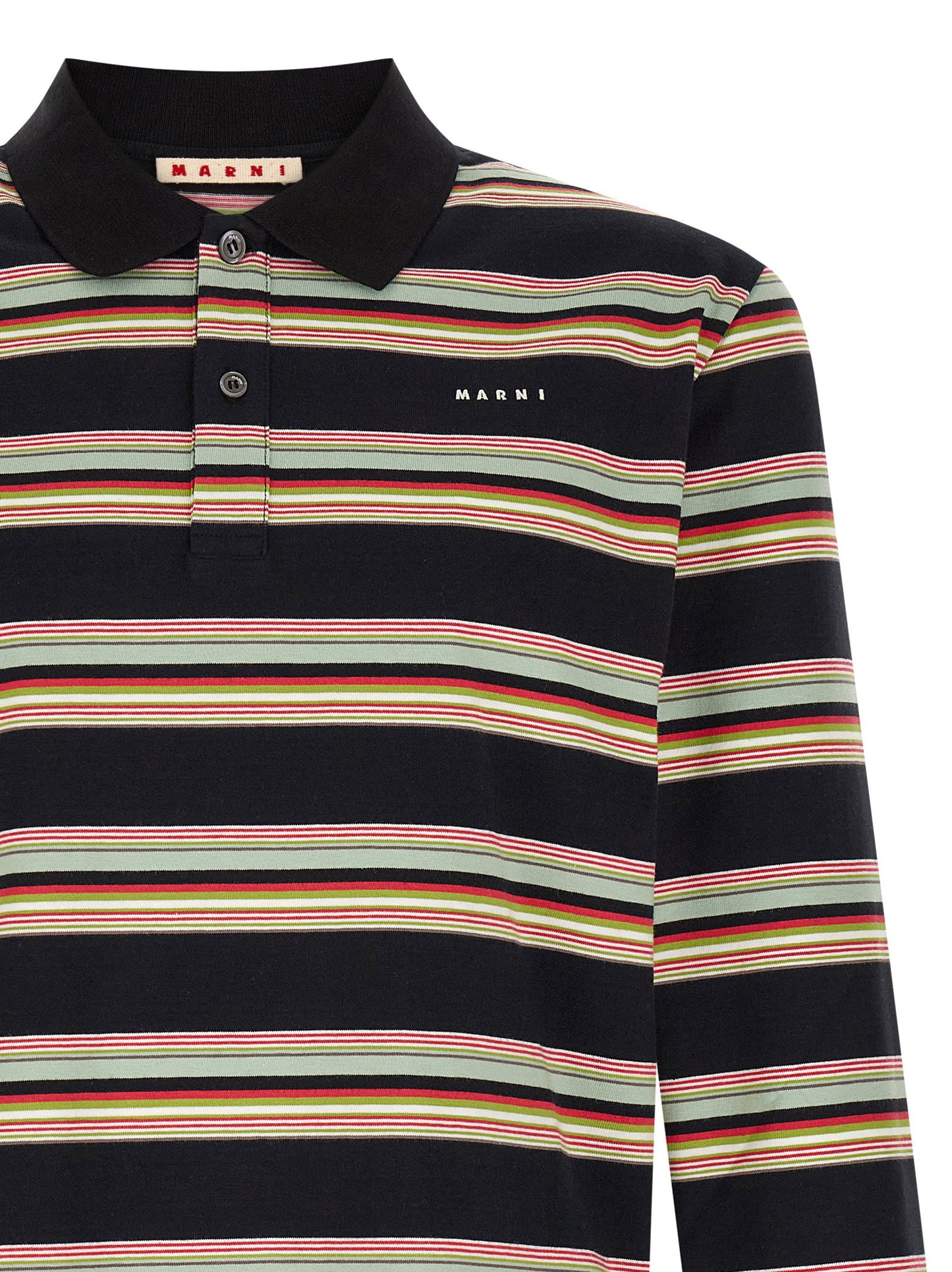 Marni Striped Polo Shirt