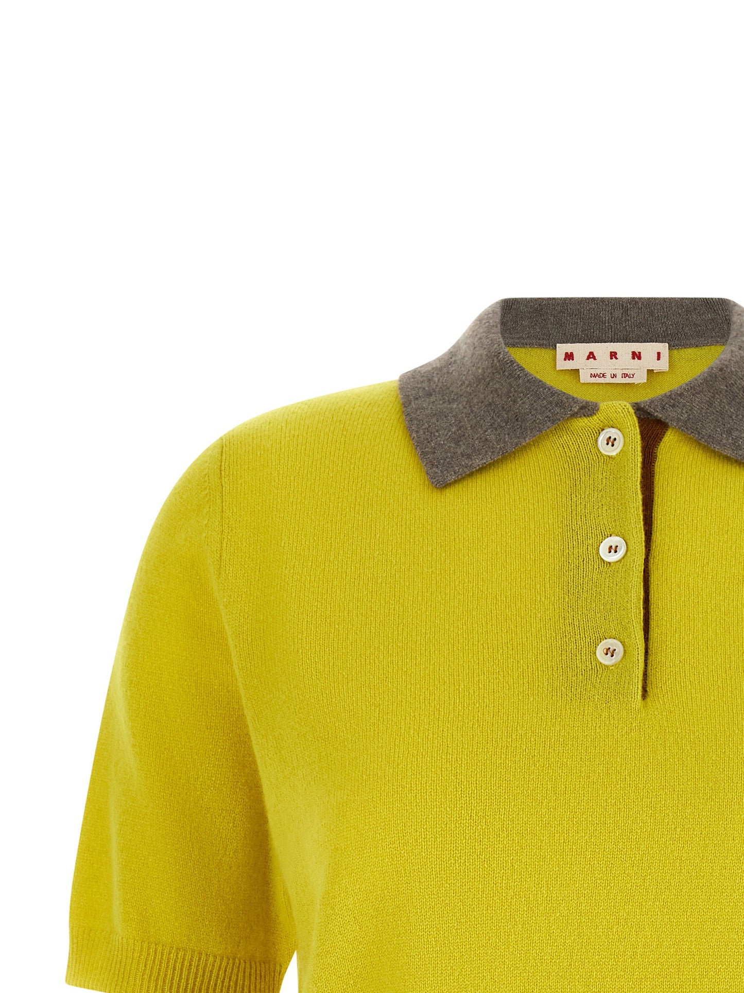 Marni Cashmere Polo Shirt