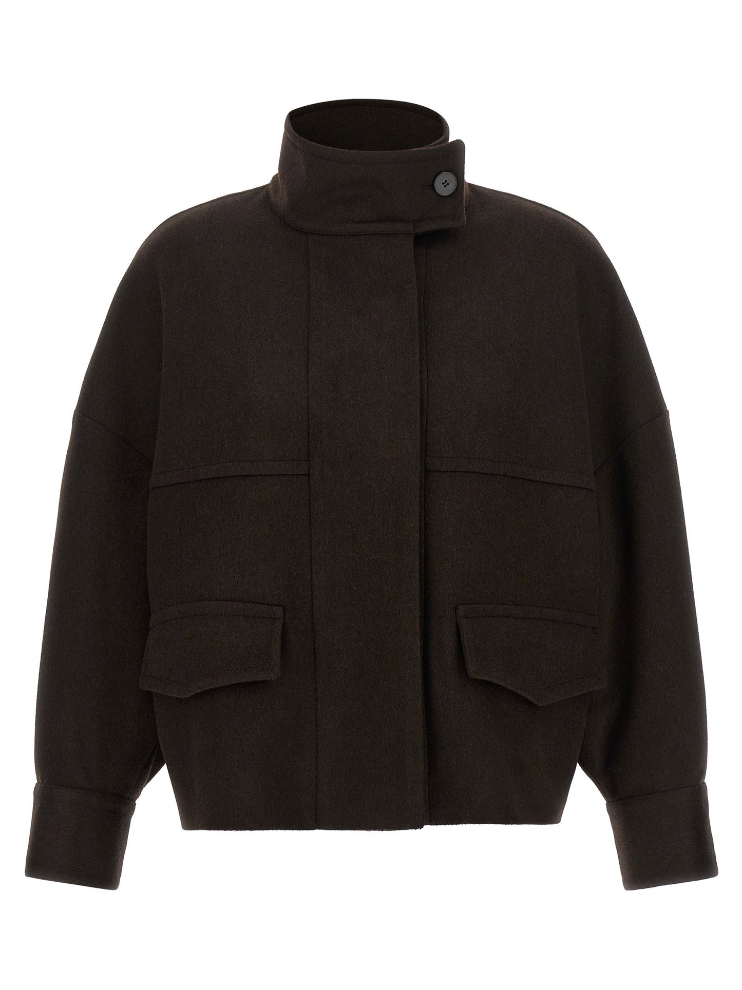 Alberto Biani Loro Piana Wool Bomber Jacket