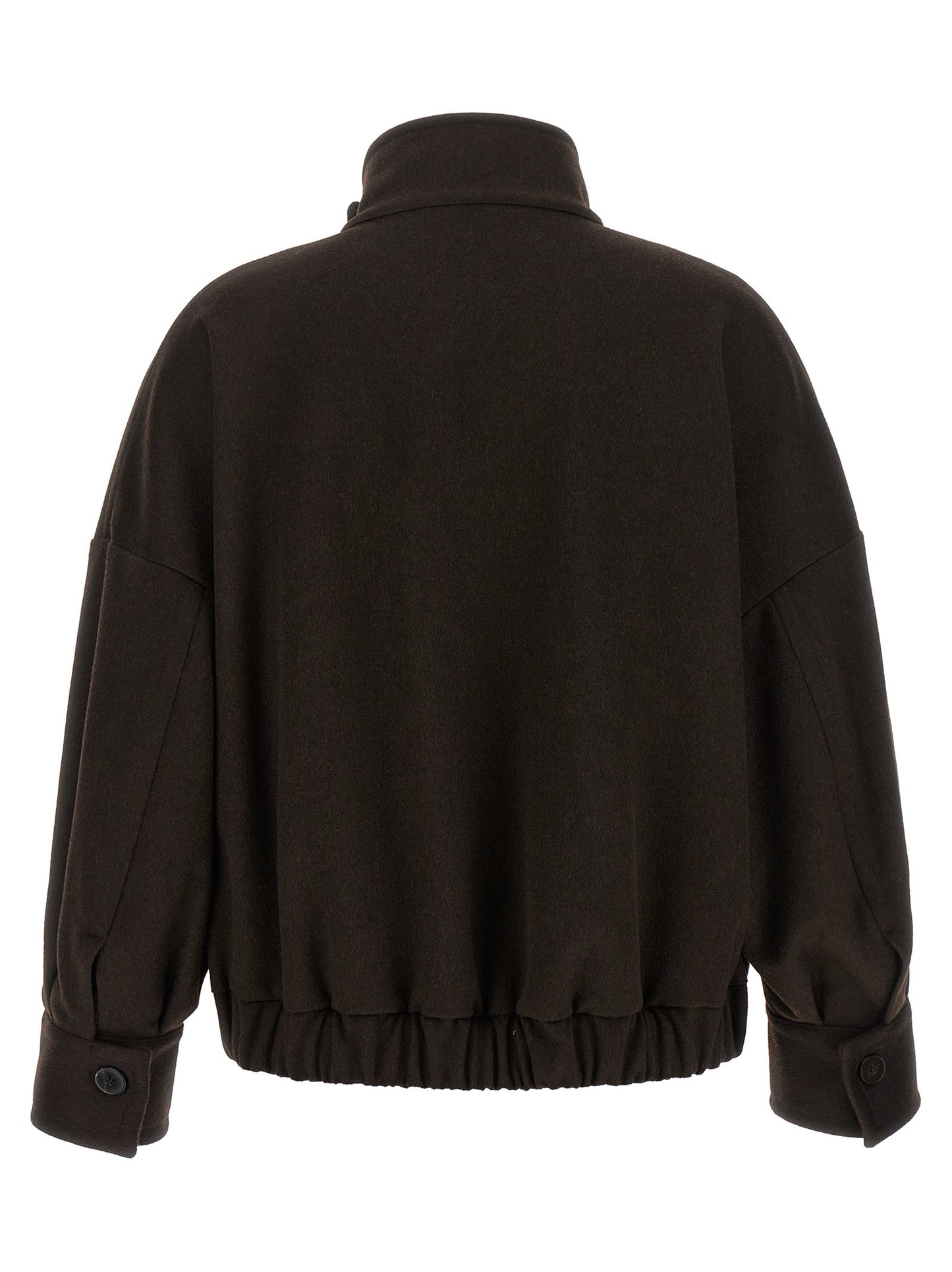 Alberto Biani Loro Piana Wool Bomber Jacket