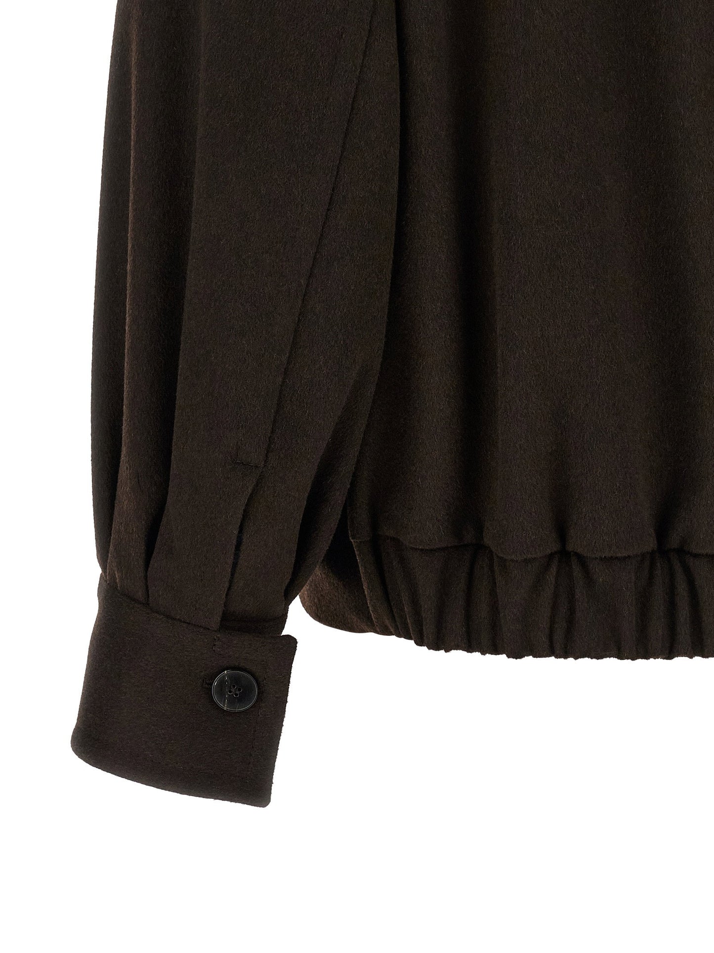 Alberto Biani Loro Piana Wool Bomber Jacket