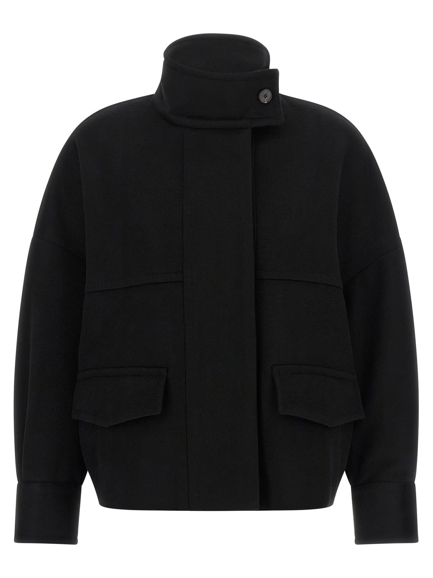 Alberto Biani Loro Piana Wool Bomber Jacket
