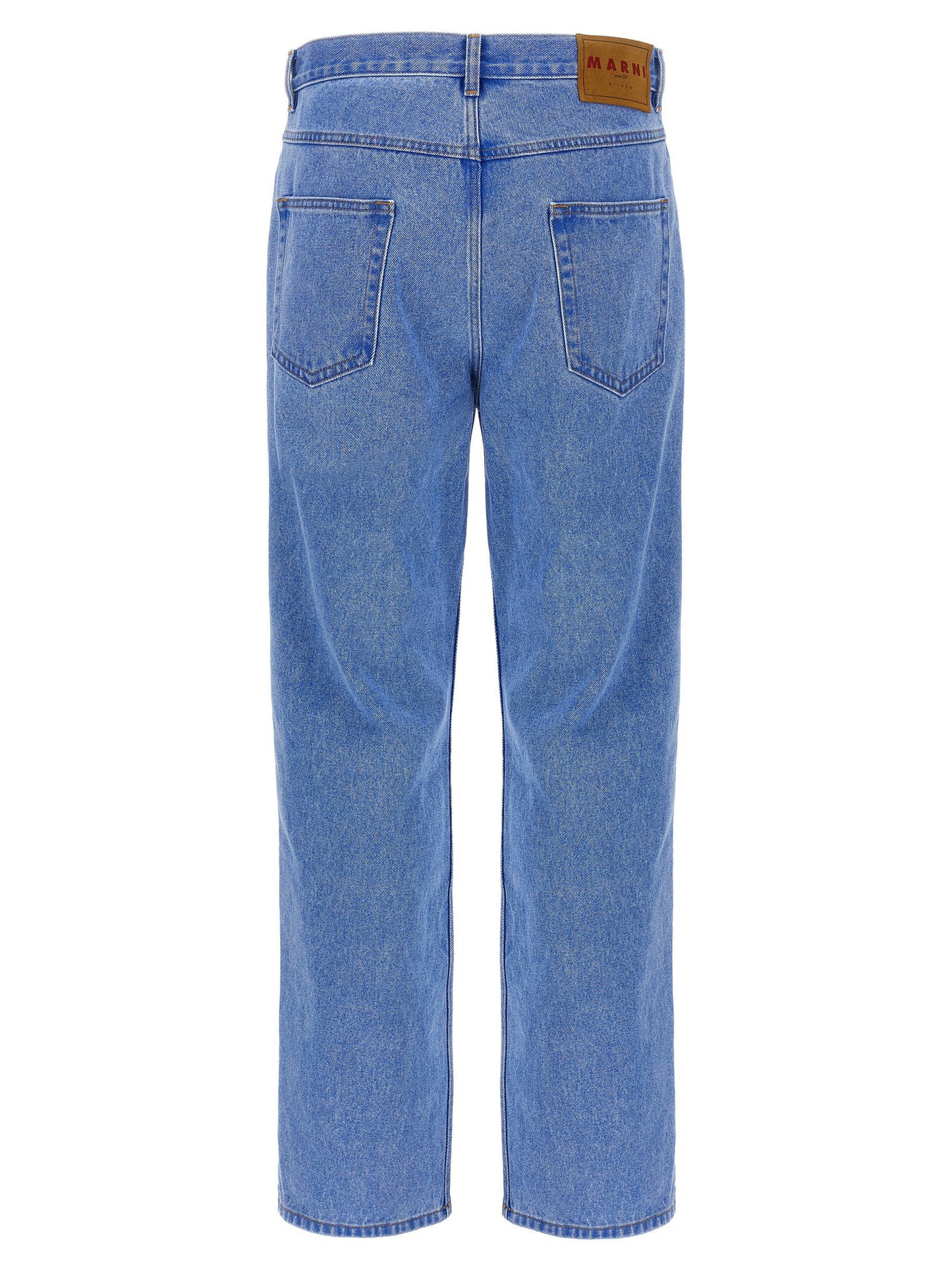 Marni Bleached Coated Jeans