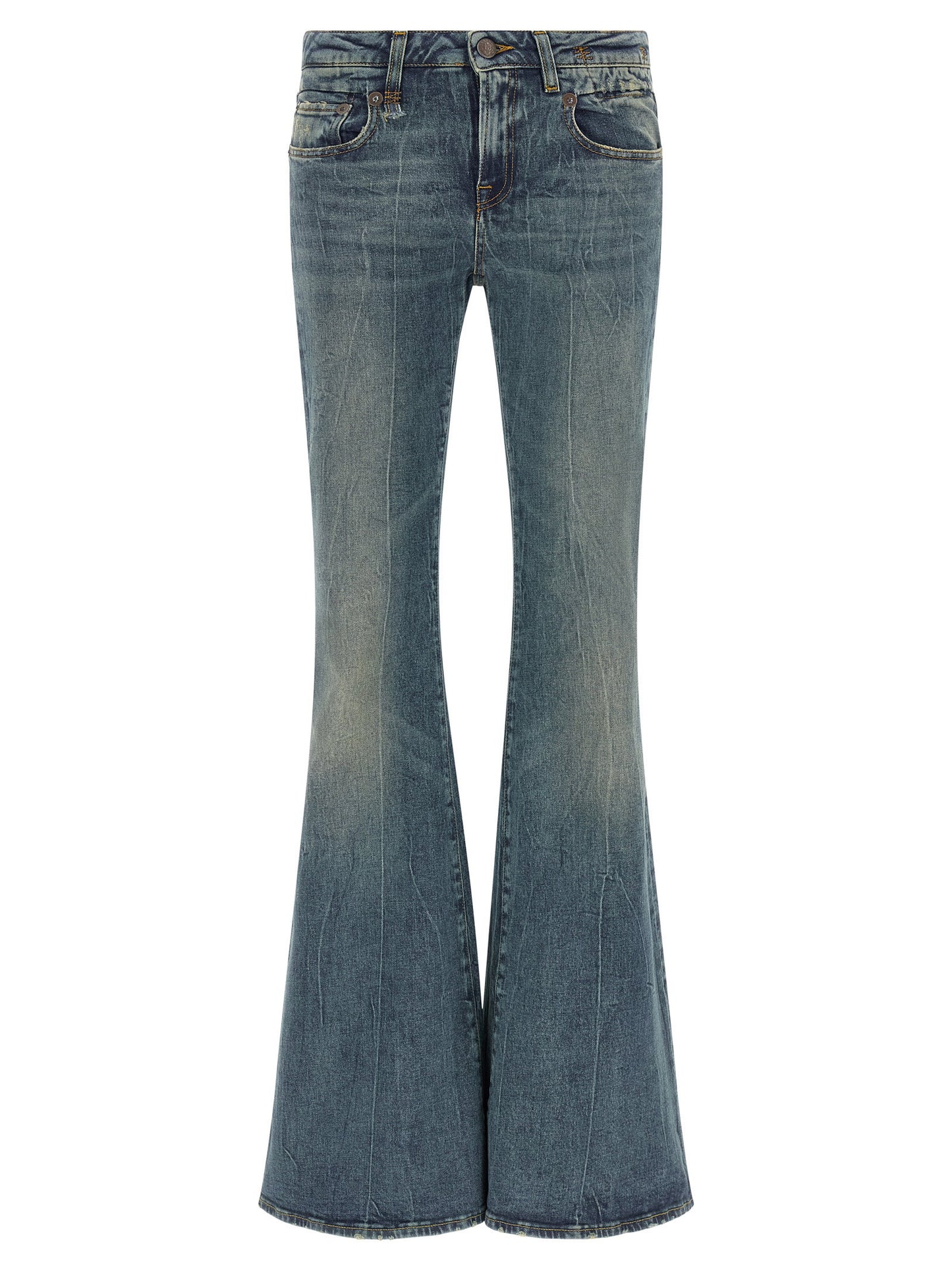 R13 Overflow Boy Flare Jeans
