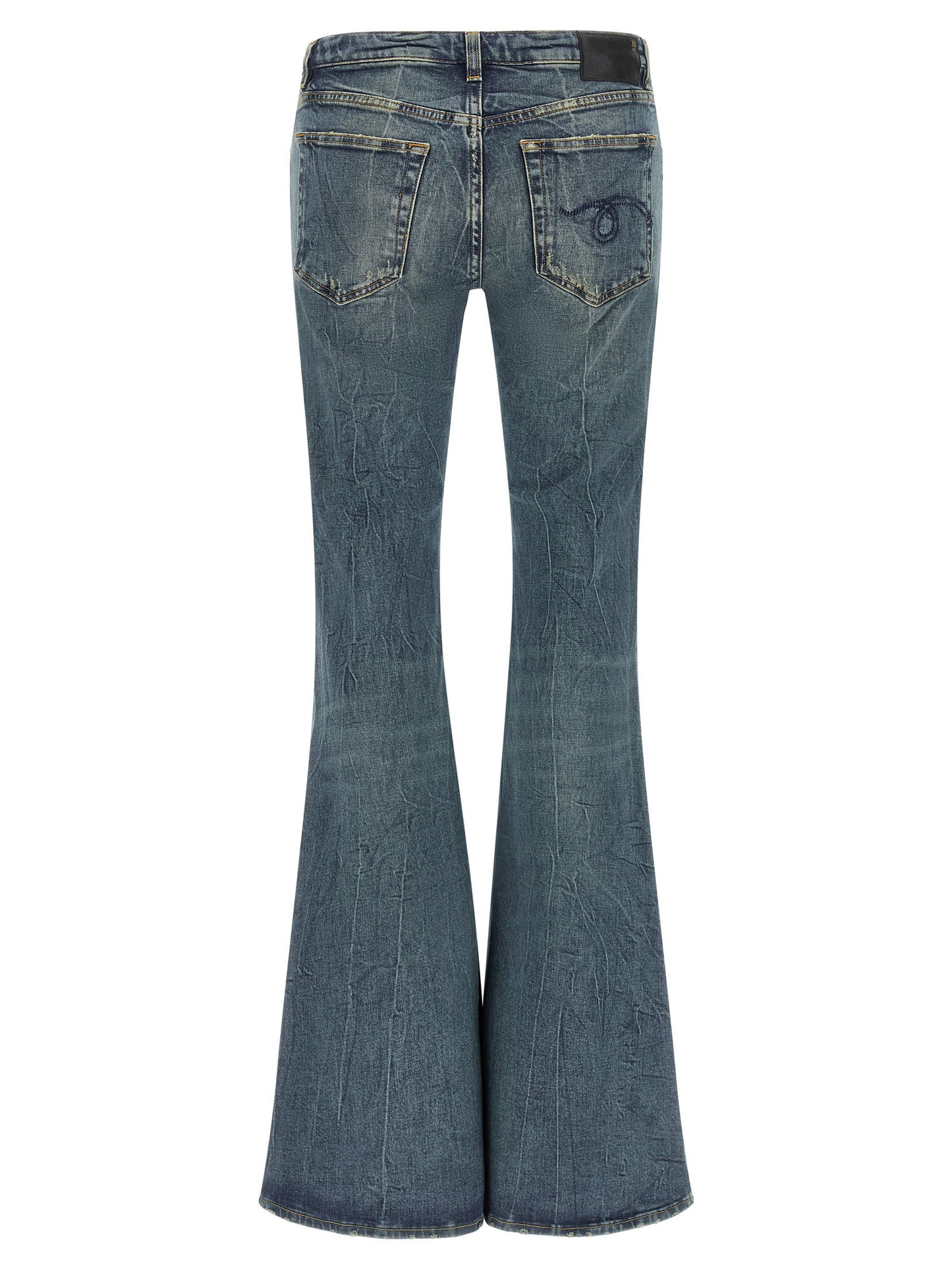 R13 Overflow Boy Flare Jeans