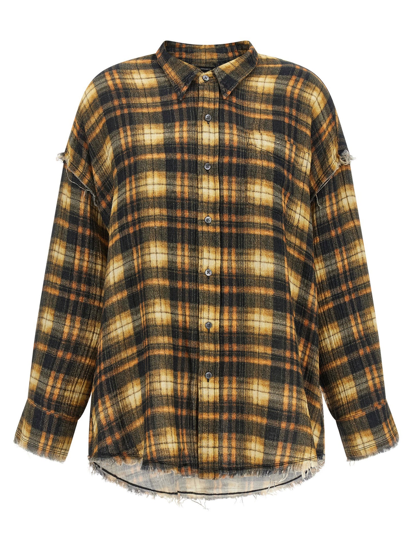 R13 Raw Cut Hem Shirt