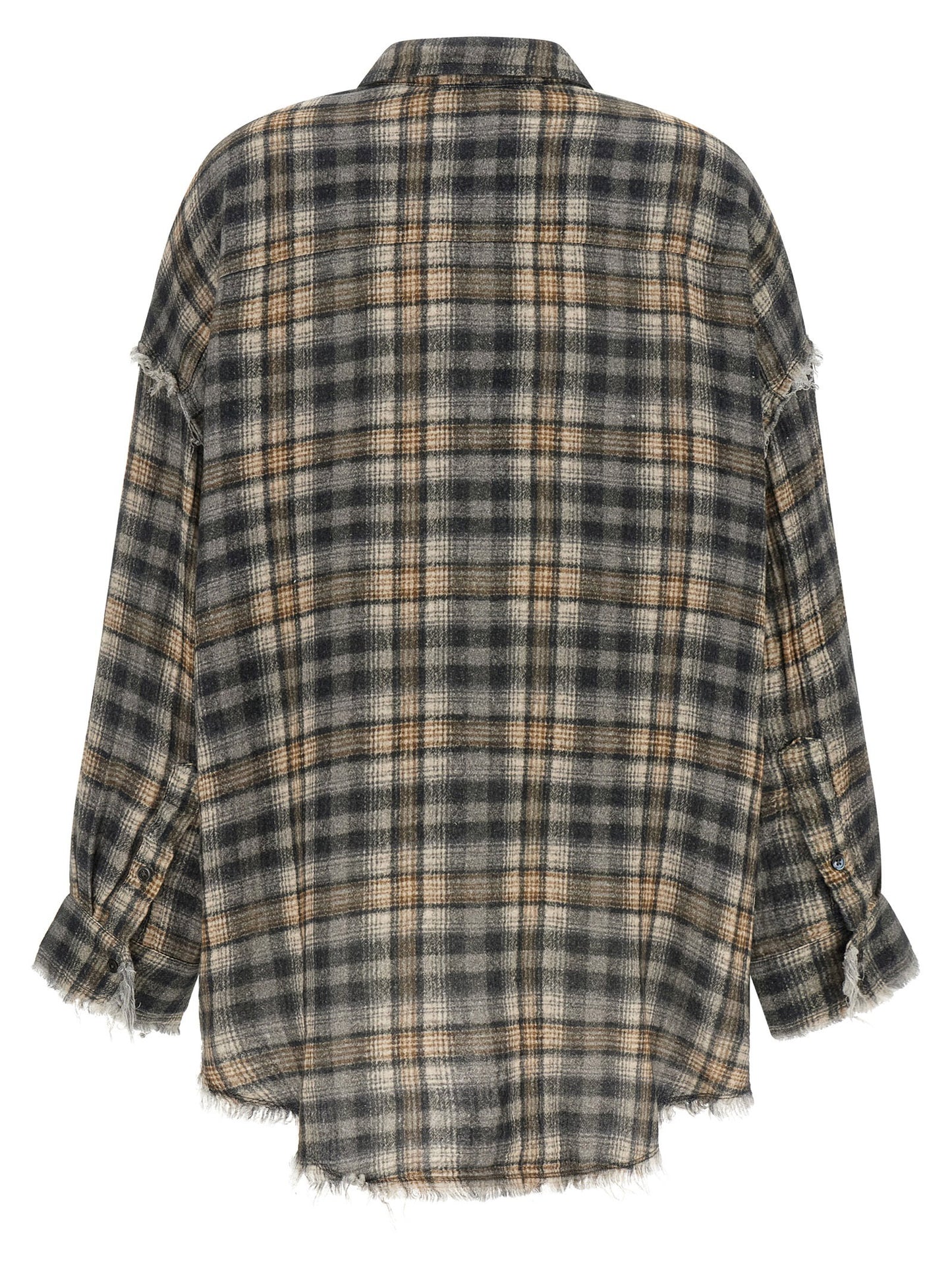 R13 Raw Cut Hem Shirt