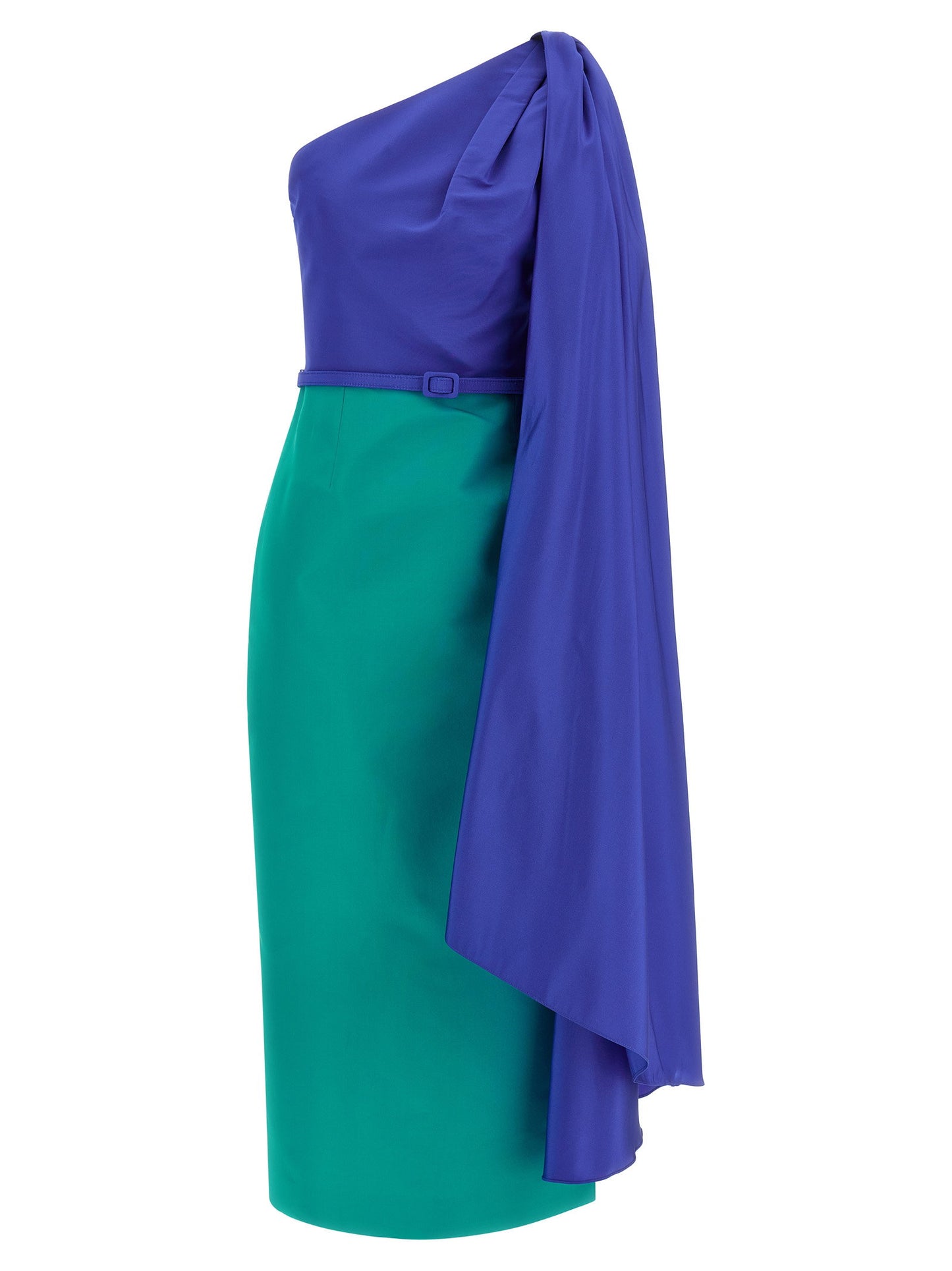 Carolina Herrera Color Block Dress
