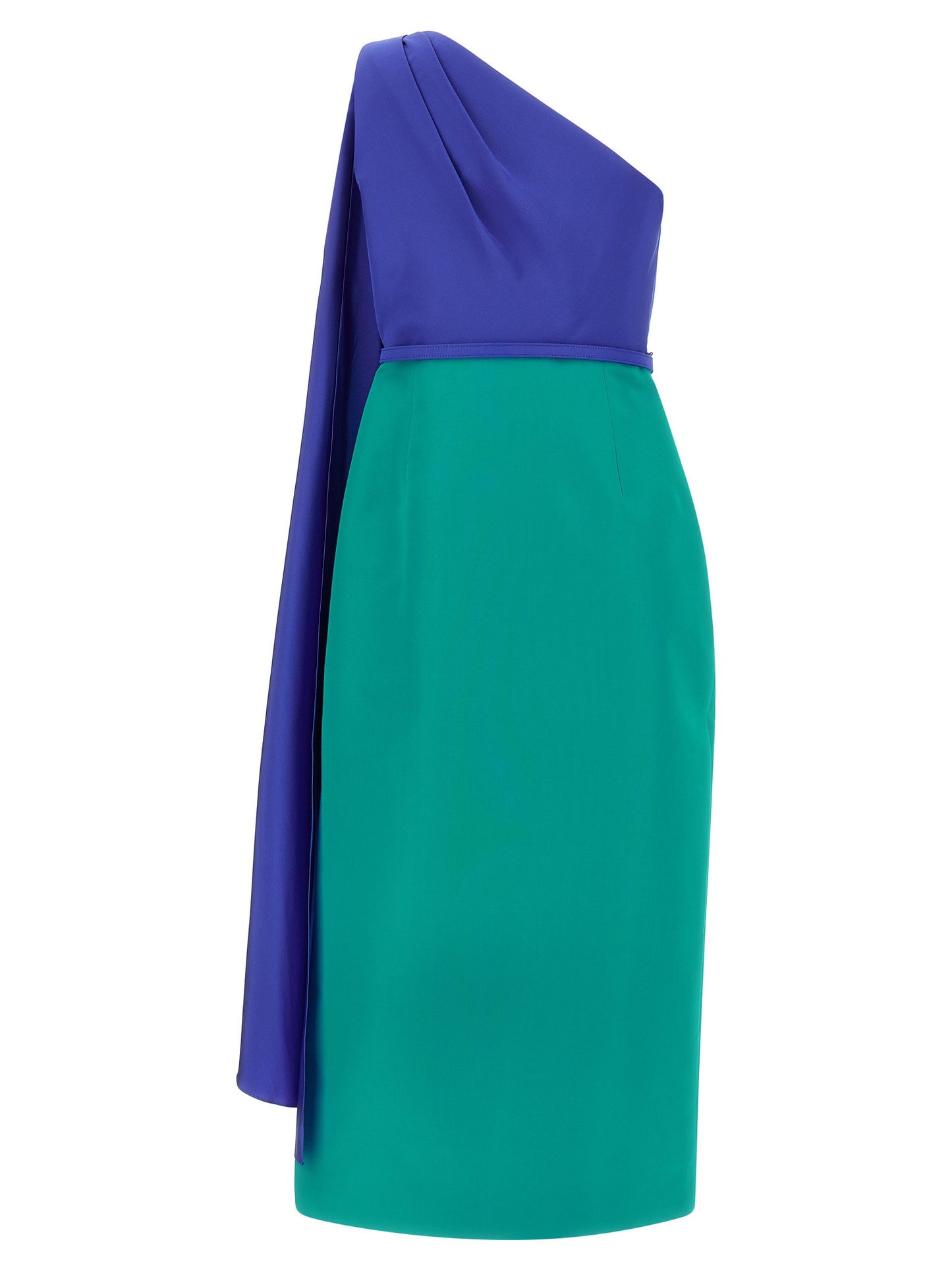Carolina Herrera Color Block Dress