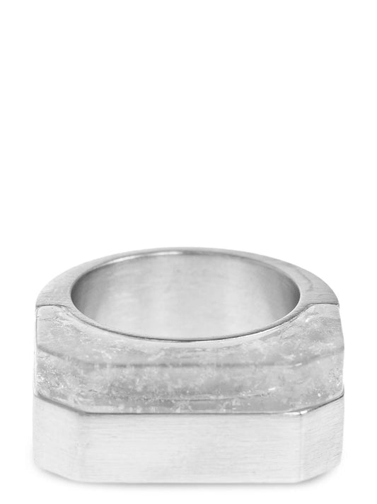 Rick Owens Double Crystal Hollywood Ring