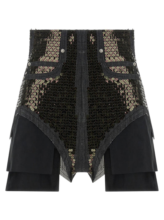 Rick Owens Dirt Cuoffs Shorts