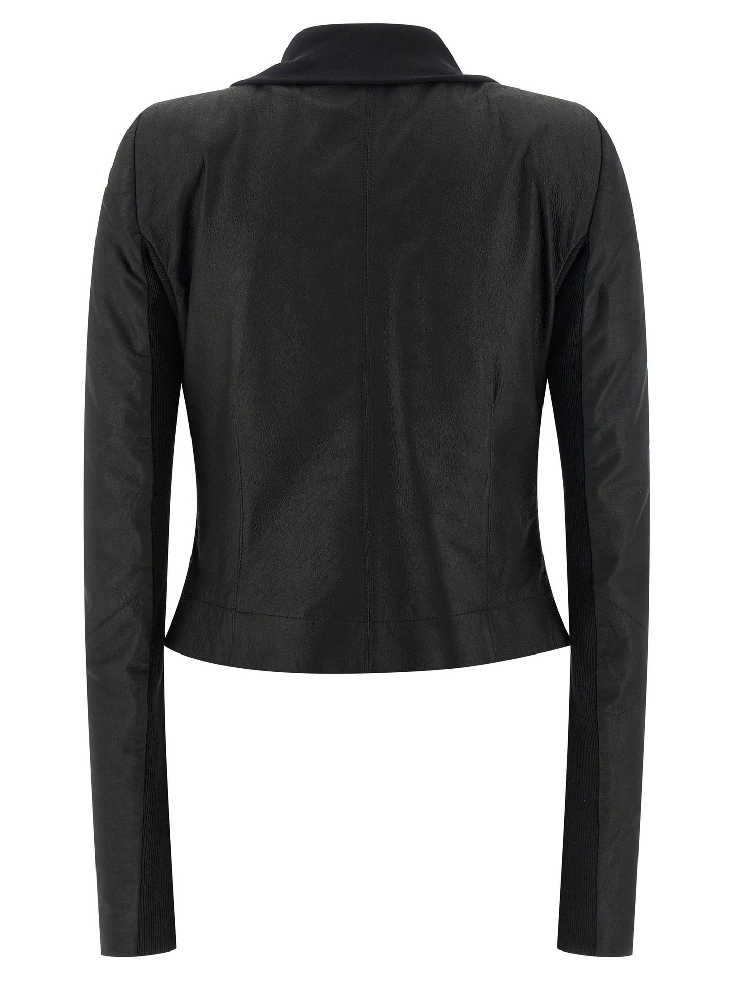 Rick Owens Scarf Biker Jacket