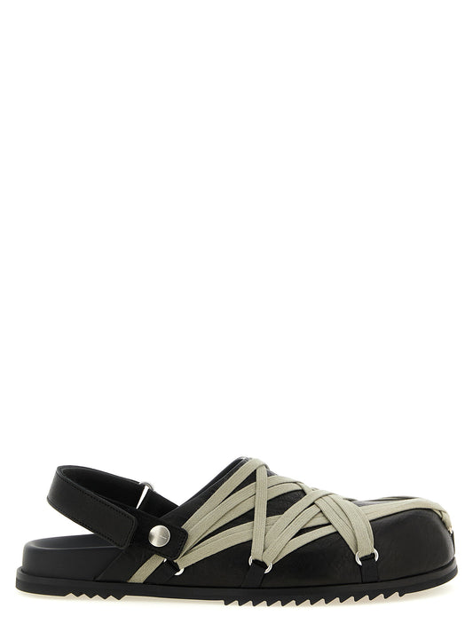 Rick Owens Megalace Mule Granola Sabots