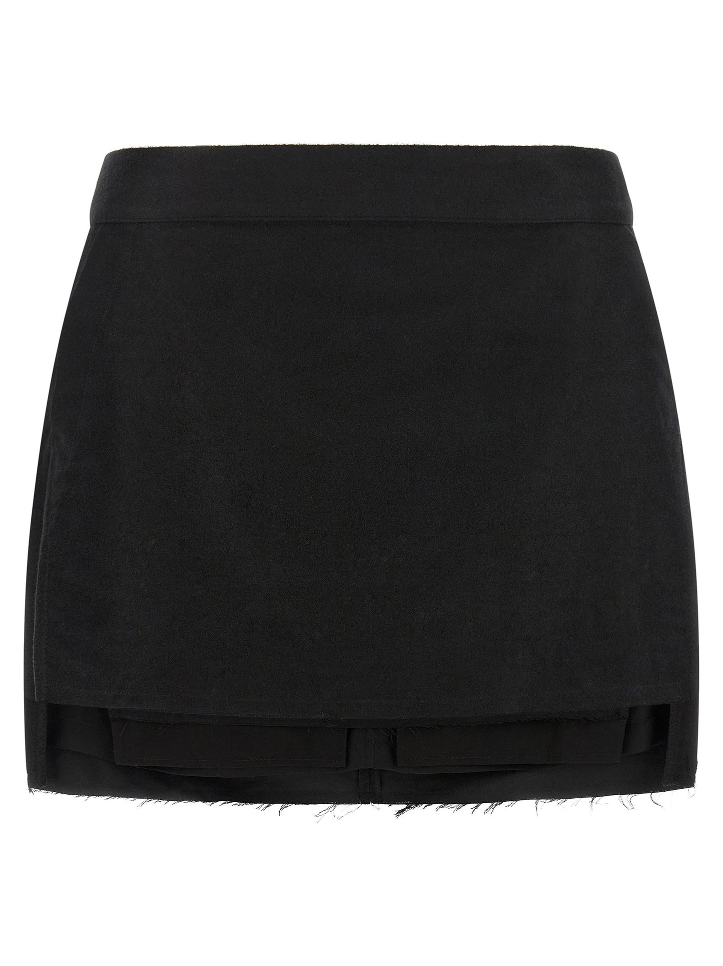 Rick Owens Fog Cutoff Skirt