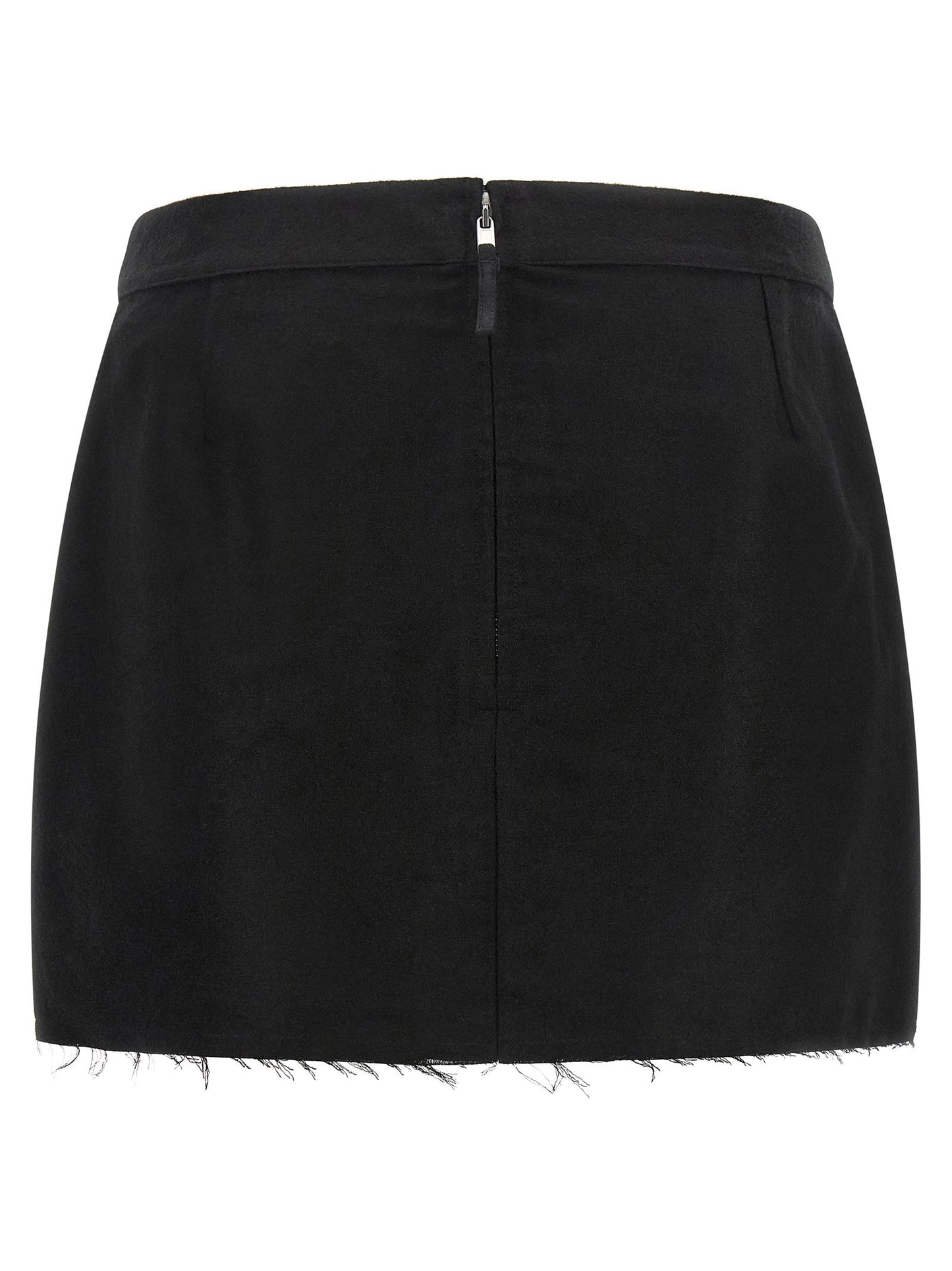 Rick Owens Fog Cutoff Skirt