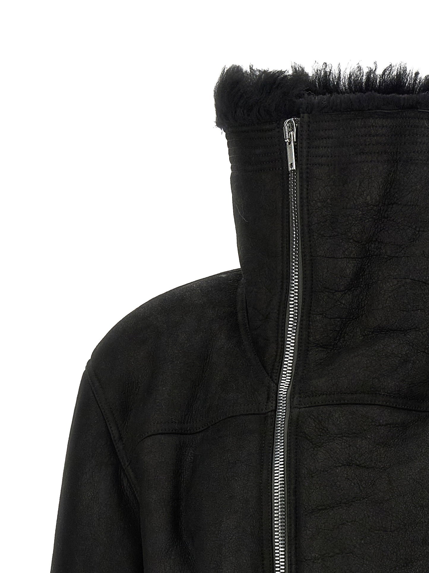 Rick Owens Cropped Flight Jacket