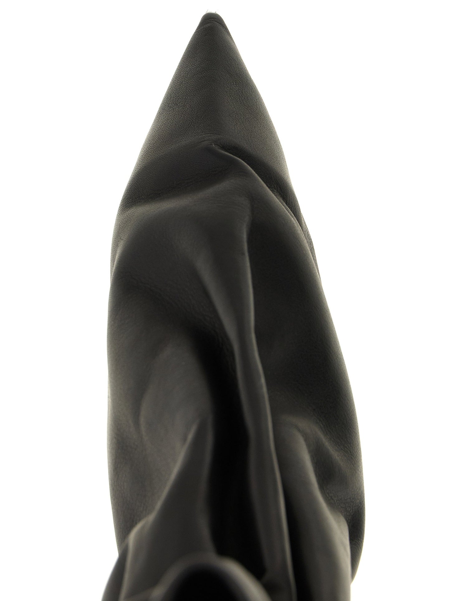 Rick Owens Pull On Cuffed Taquito Ankle Boots