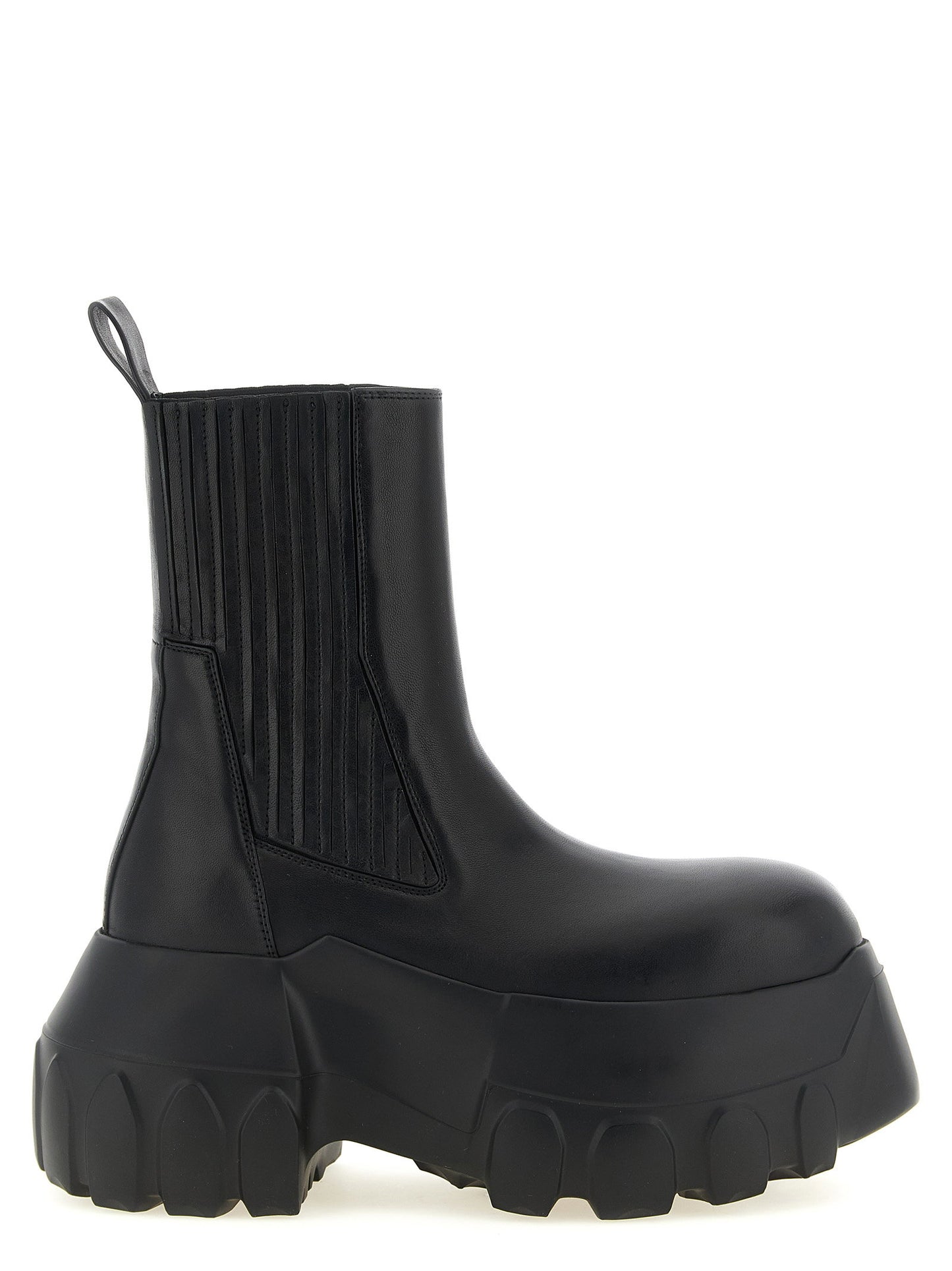 Rick Owens Beatle Mega Tractor Ankle Boots