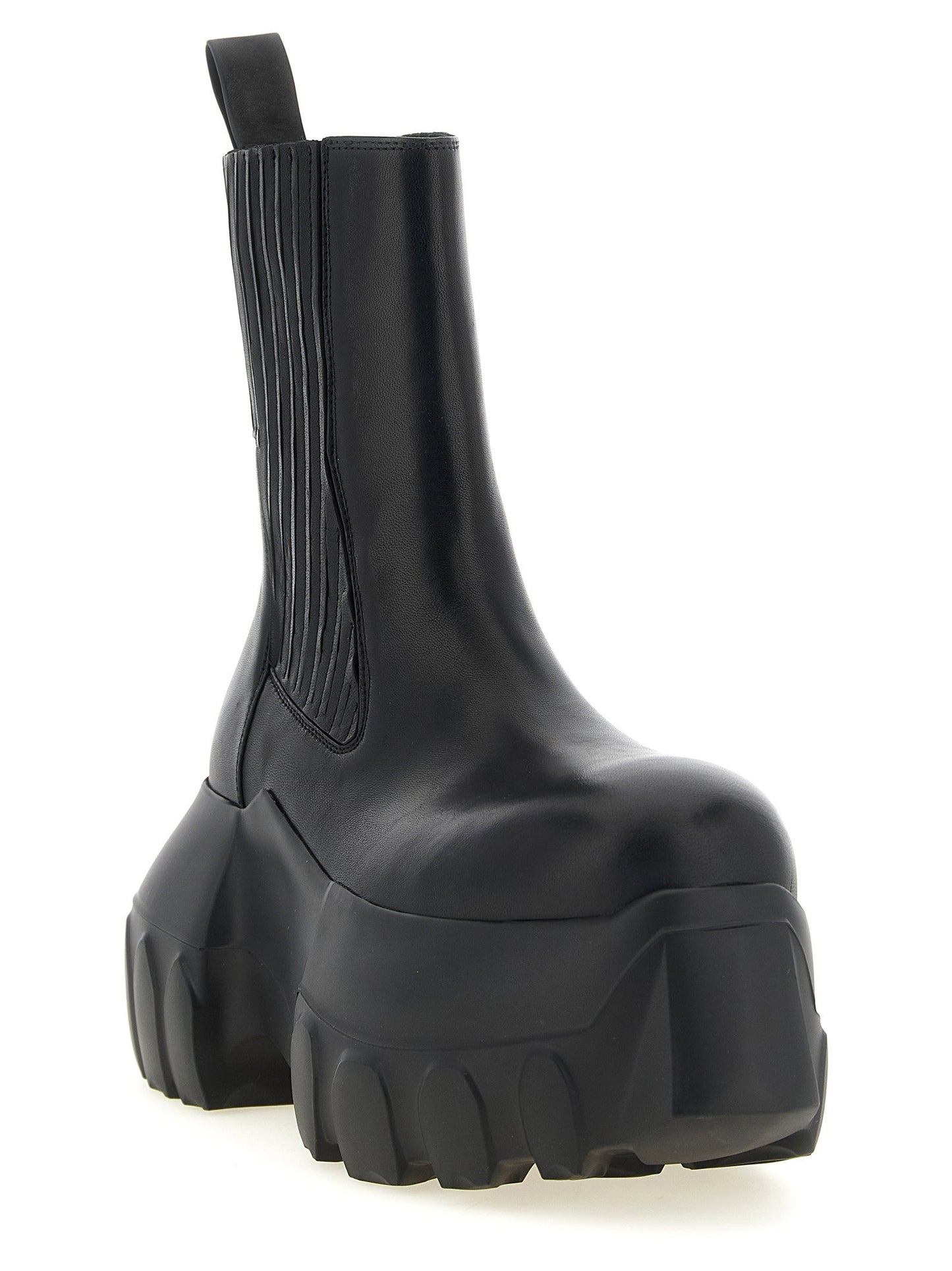 Rick Owens Beatle Mega Tractor Ankle Boots