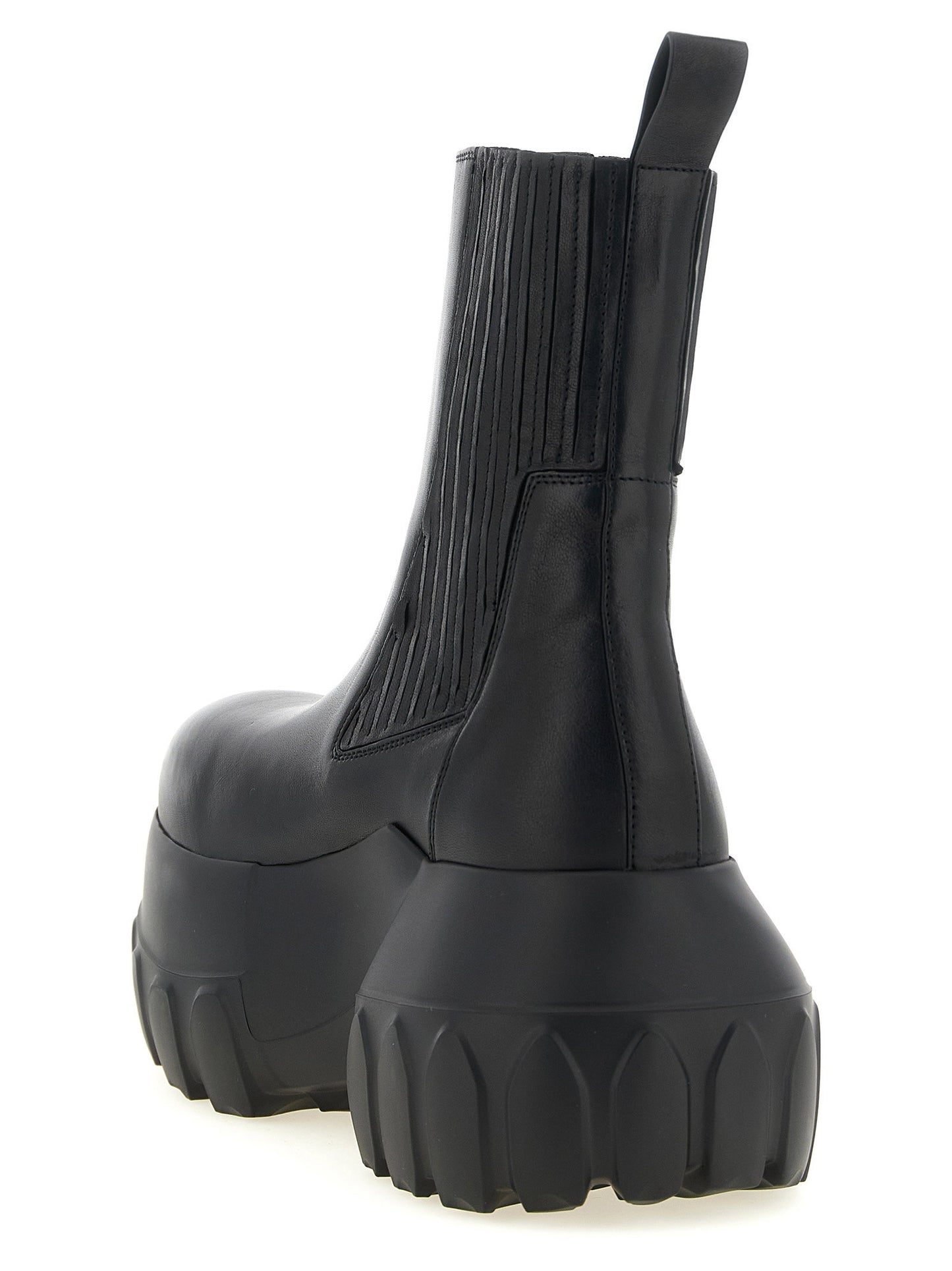 Rick Owens Beatle Mega Tractor Ankle Boots