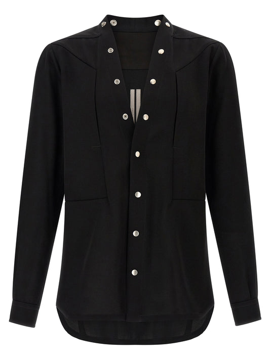 Rick Owens Larry Frogpocket Shirt