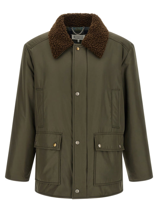 Maison Margiela Shearling Collar Parka