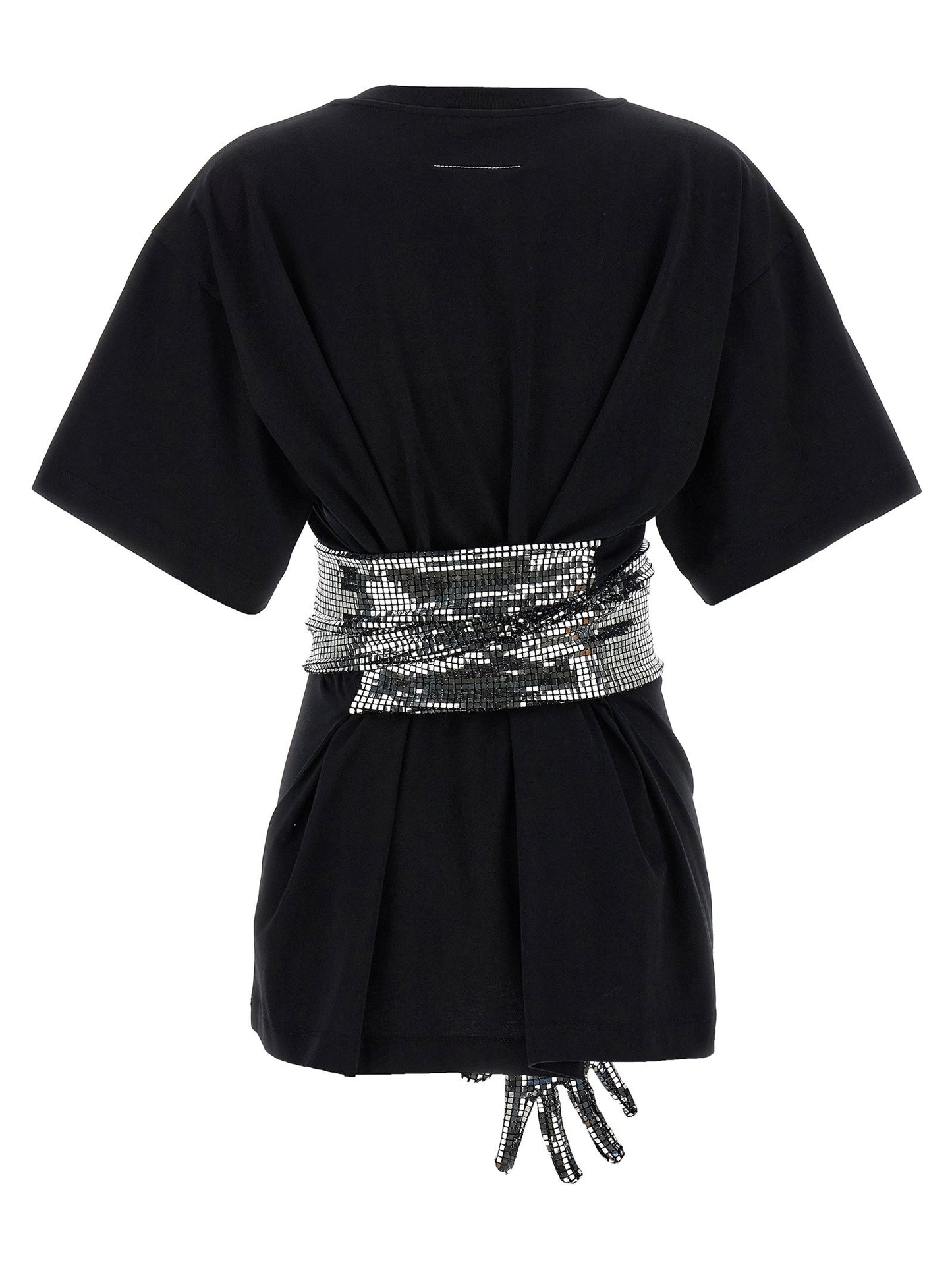 Mm6 Maison Margiela Sequin Gloves T-shirt