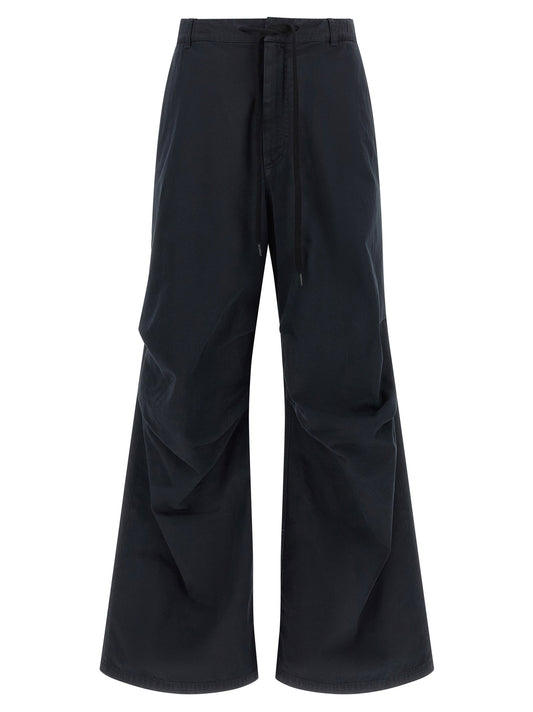 Mm6 Maison Margiela White Stitch Line Pants