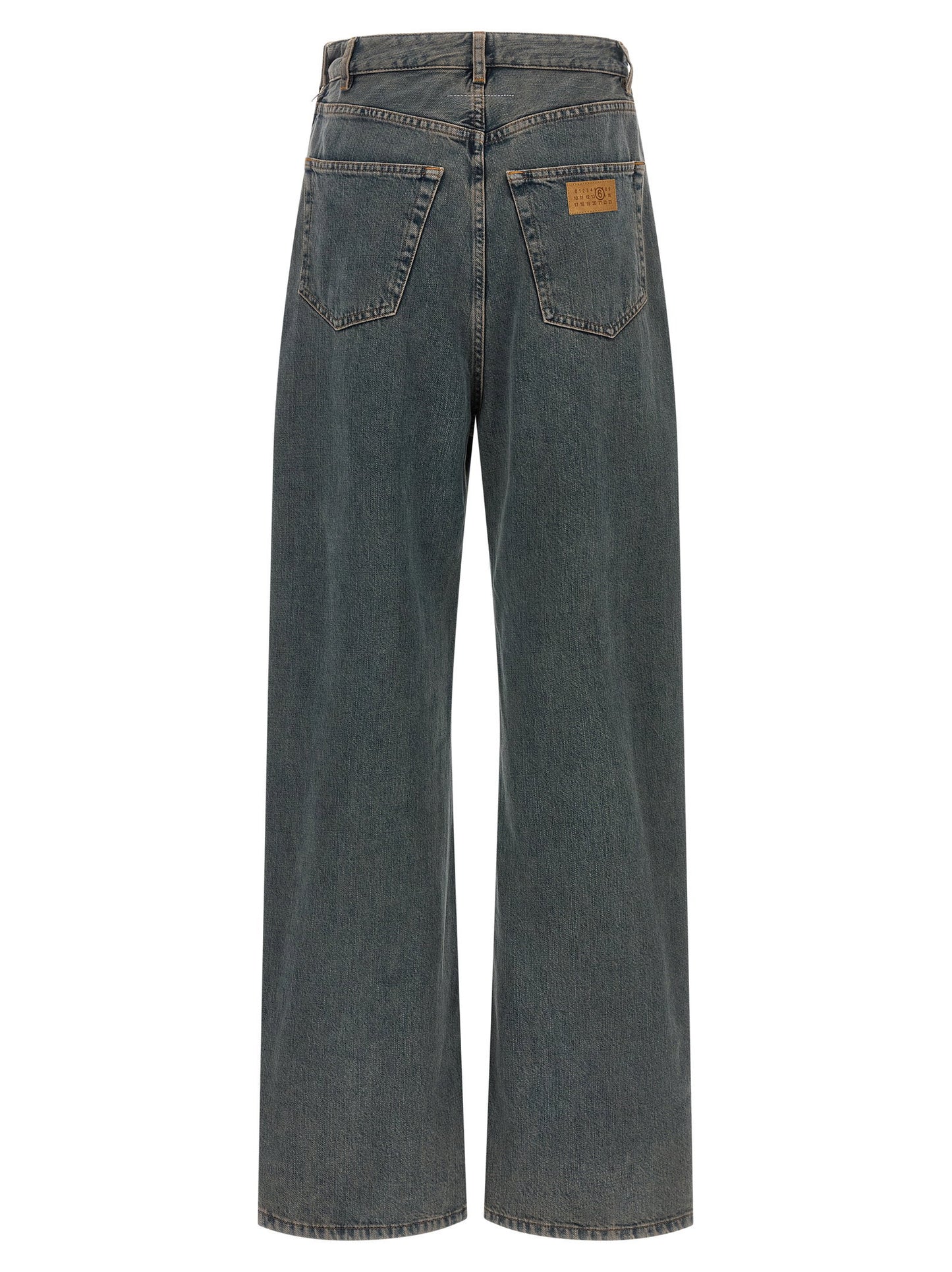 Mm6 Maison Margiela Back-to-back Construction Jeans