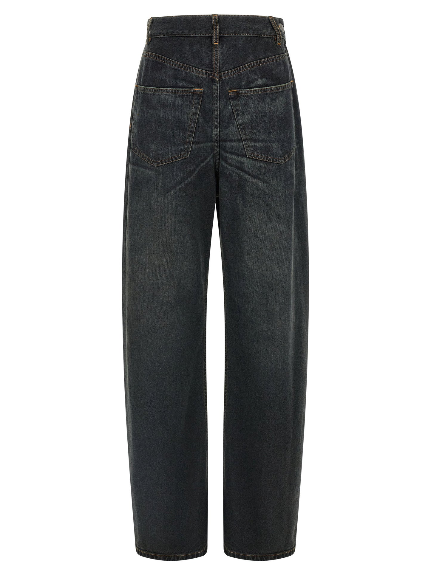 Mm6 Maison Margiela Asymmetrical Structure Jeans