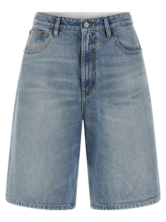 Mm6 Maison Margiela White Carré Bermuda Shorts