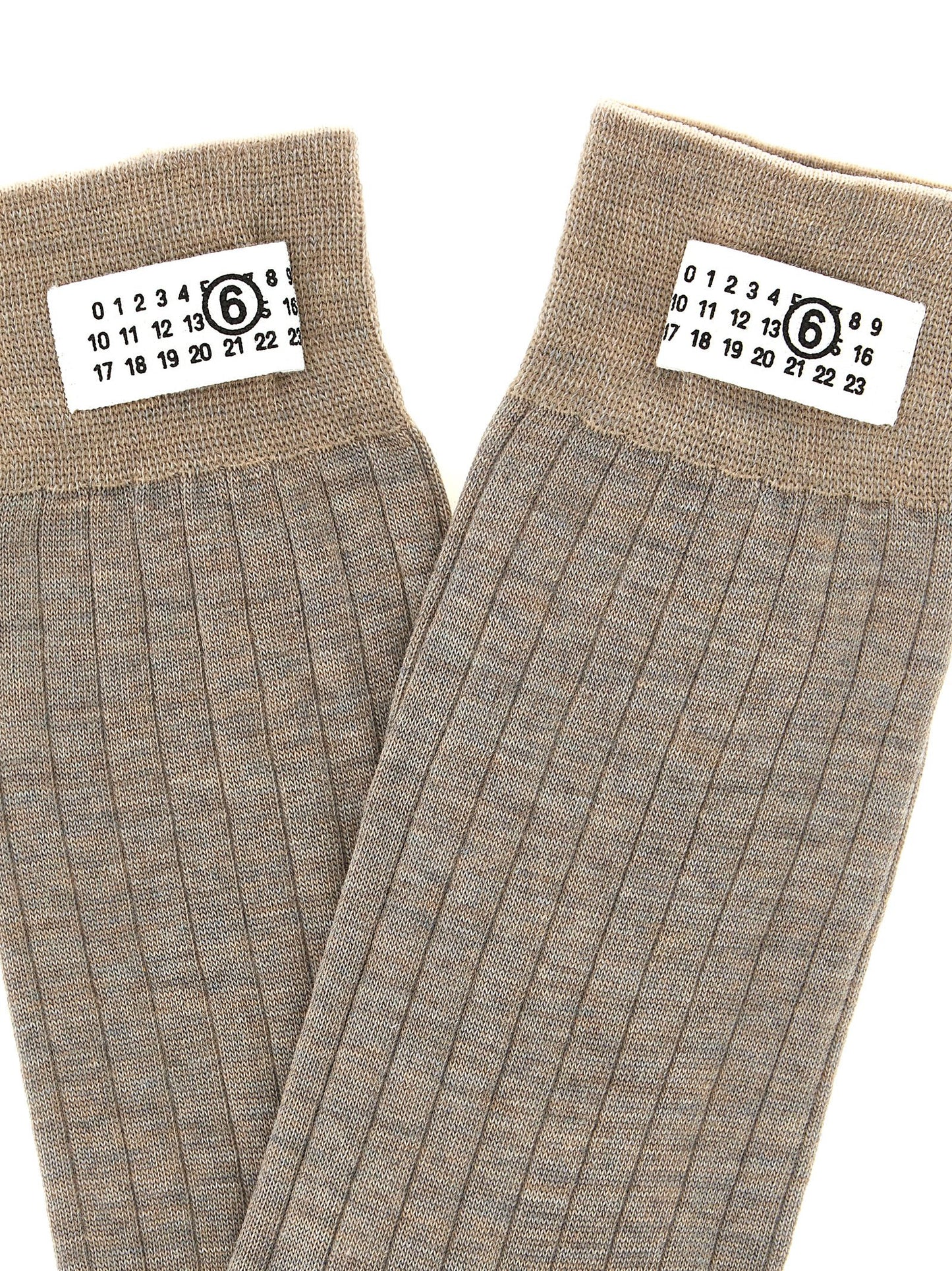 Mm6 Maison Margiela Numeric Signature Mm6 Socks