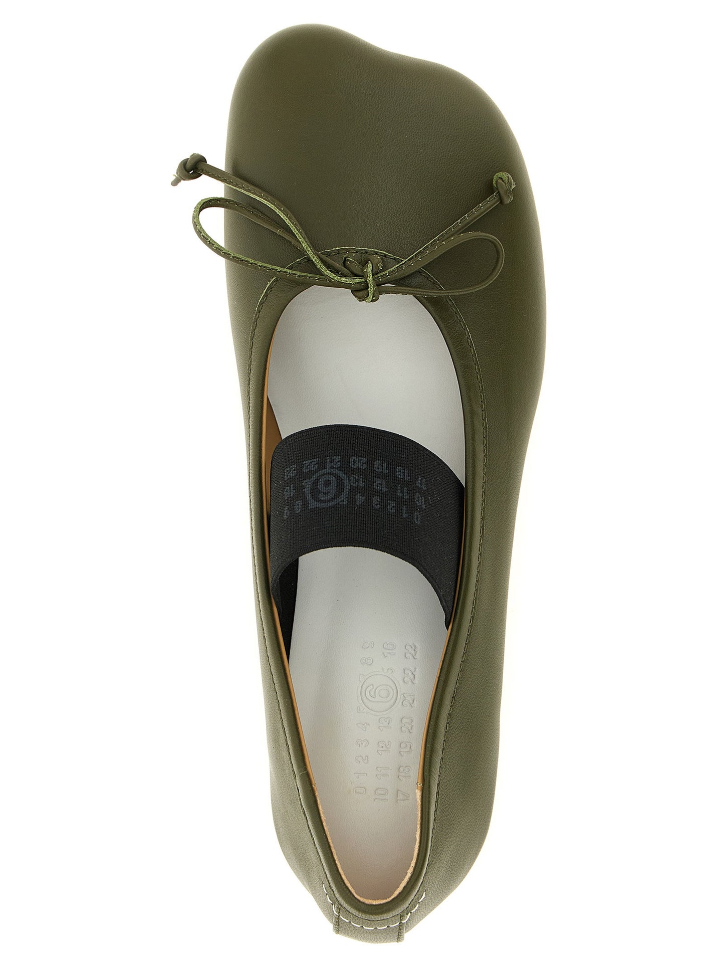 Mm6 Maison Margiela Anatomic Numeric Ballet Flats