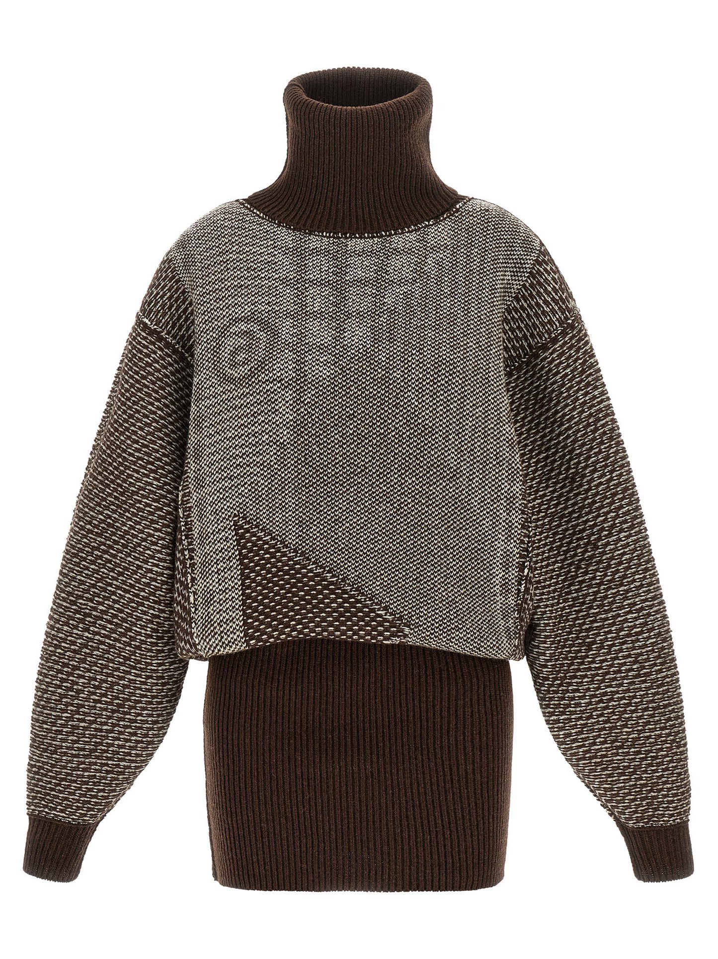 Mm6 Maison Margiela Numeric Signature Mm6 Reversible Dress