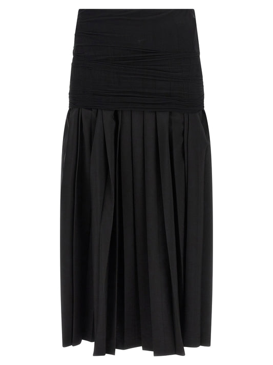 Mm6 Maison Margiela Double Layer Skirt