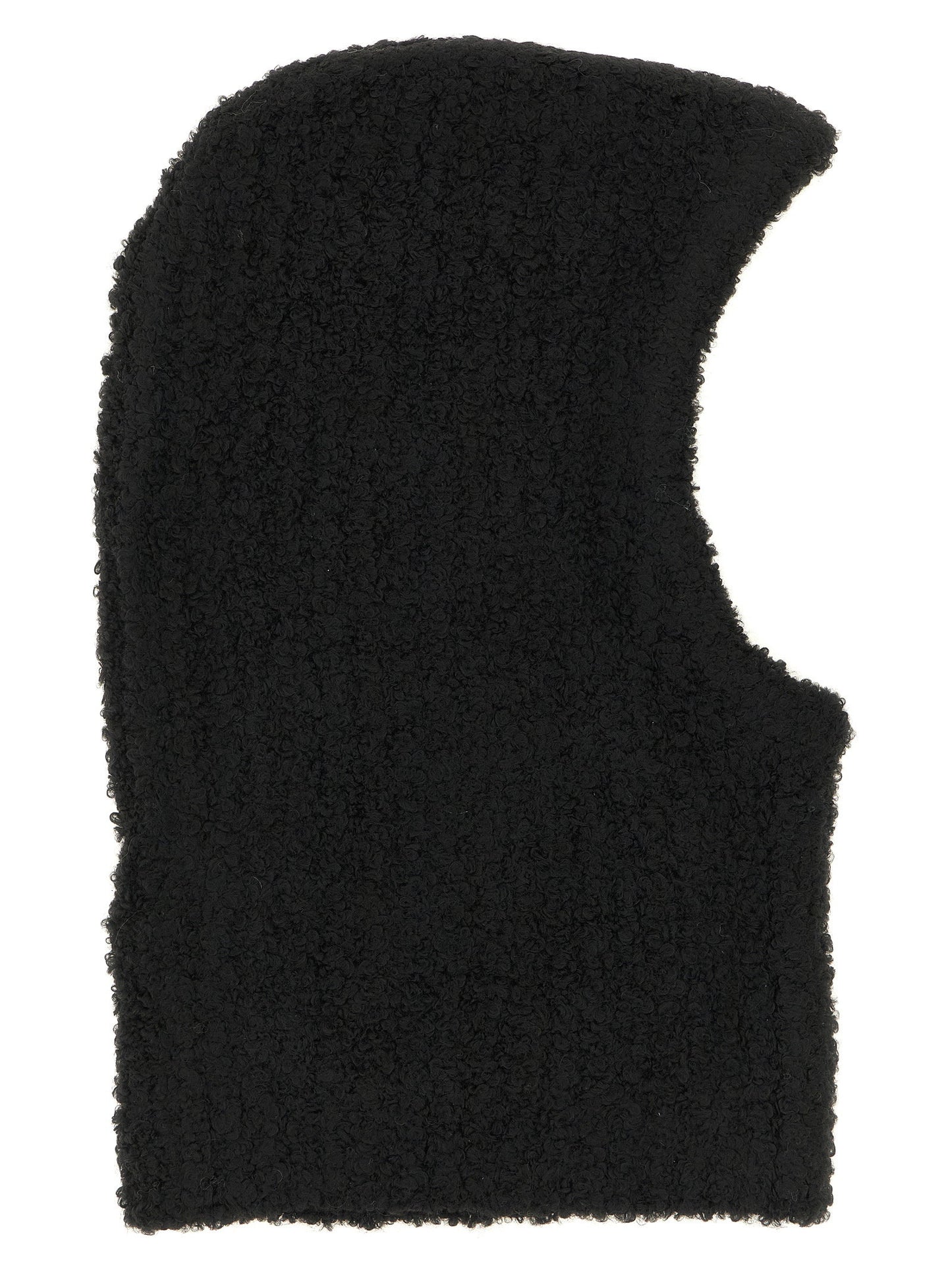 Mm6 Maison Margiela Bouclé Balaclava With Logo