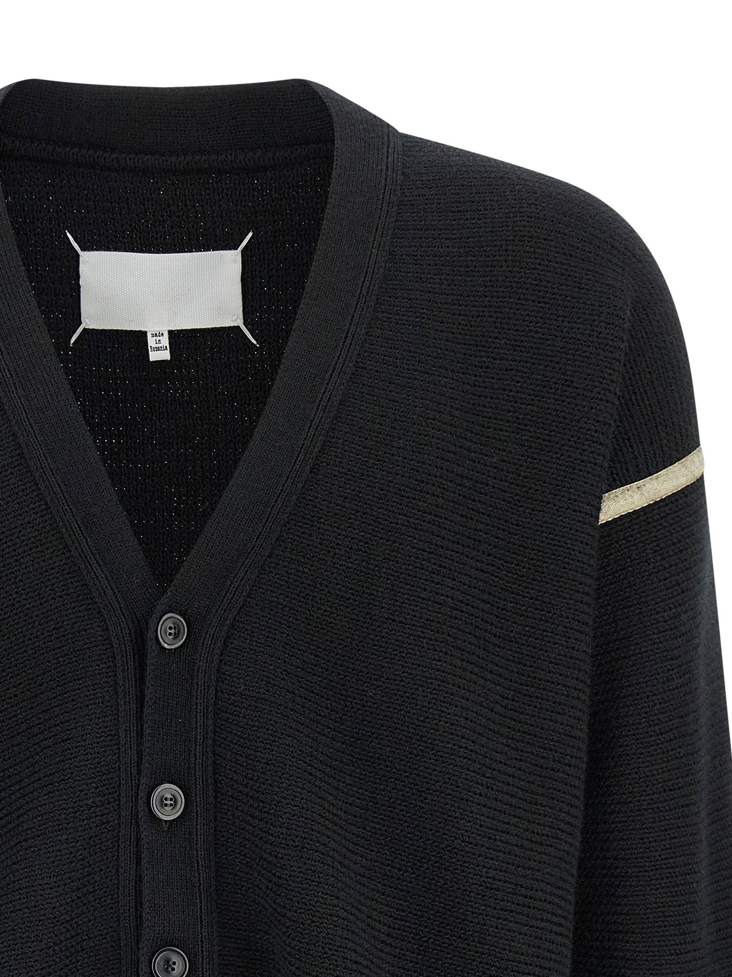 Maison Margiela Elbow Patch Cardigan