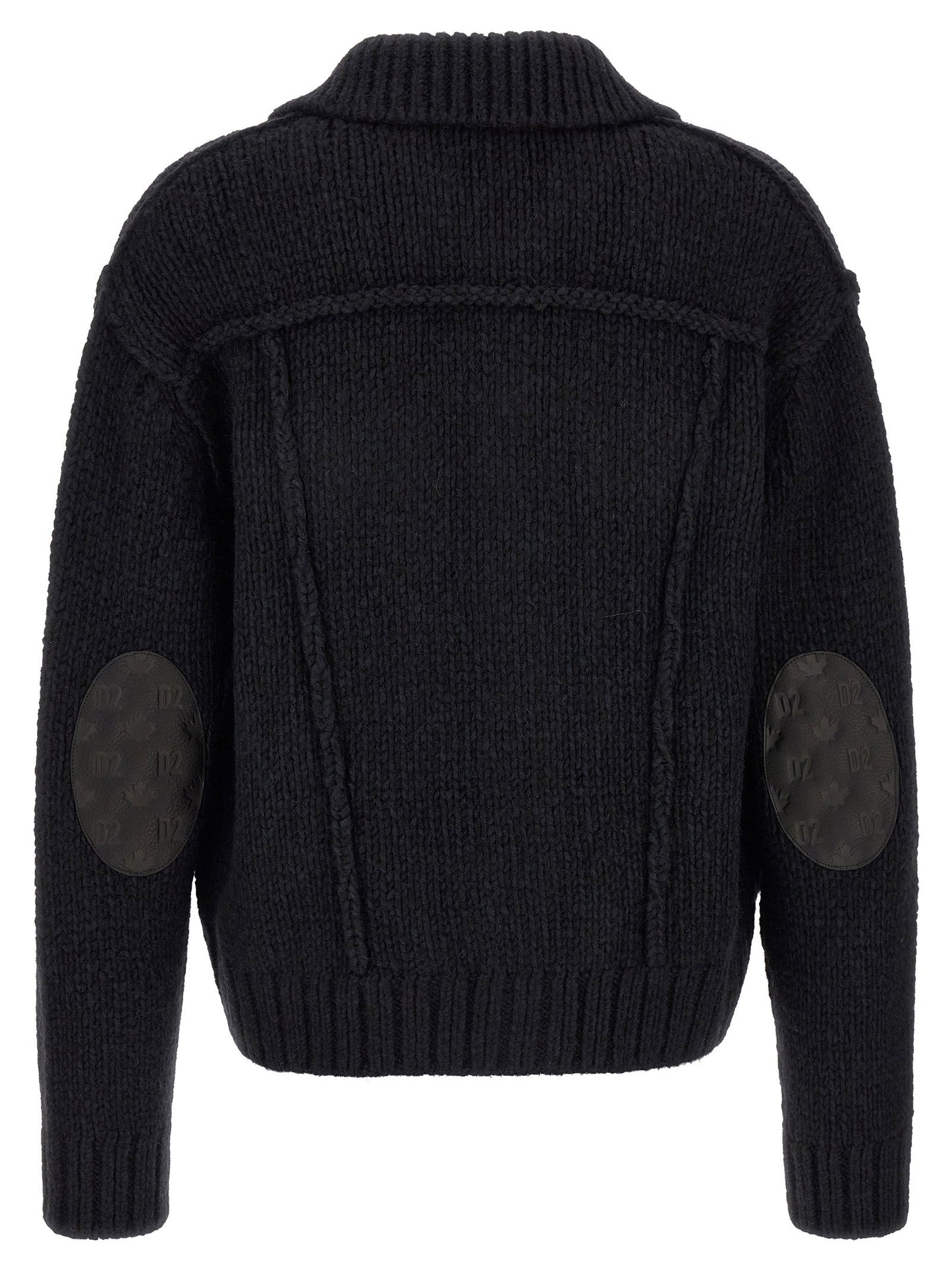 Dsquared2 Logo Patch Cardigan