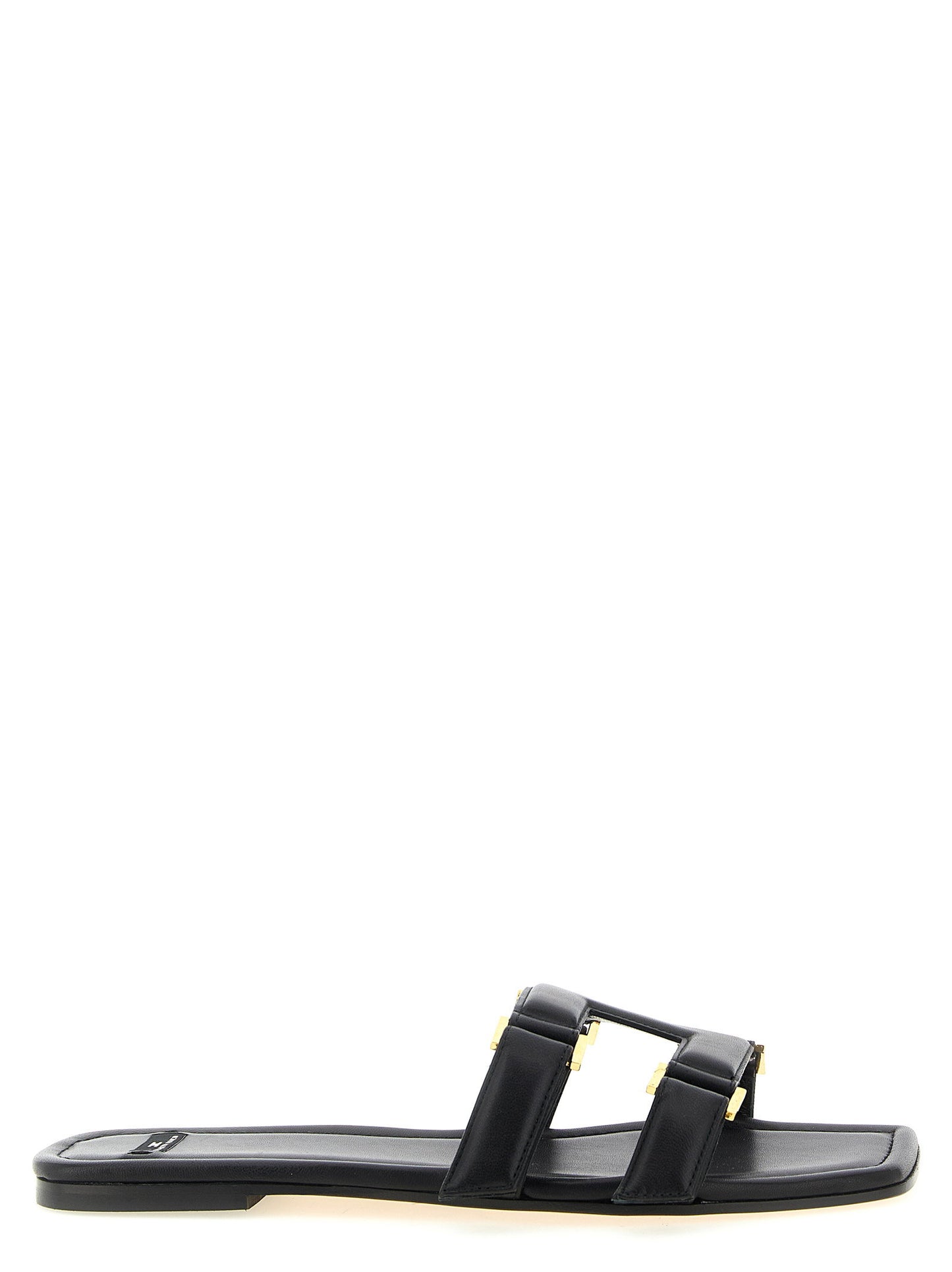 Elisabetta Franchi Nappa Leather Sandals