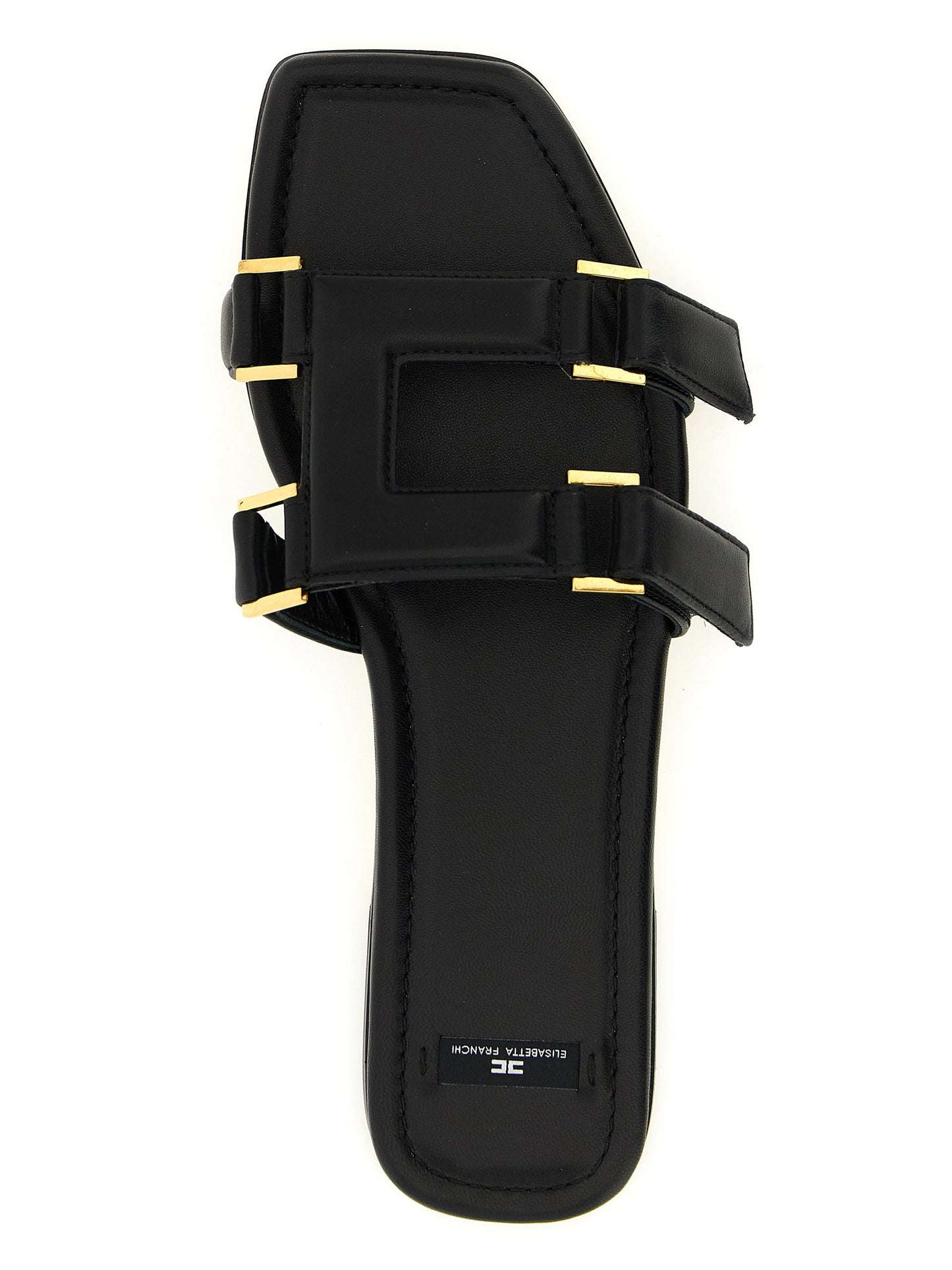 Elisabetta Franchi Nappa Leather Sandals